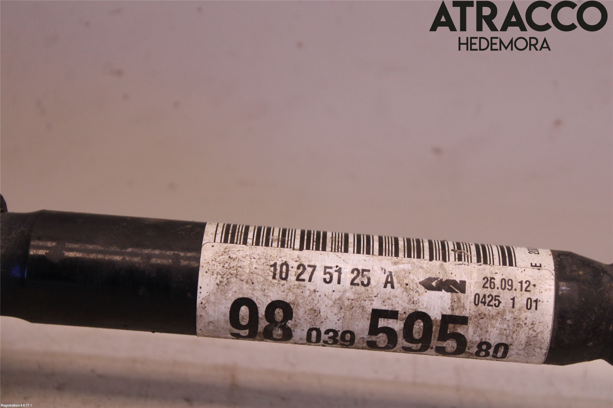 Peugeot 208 12-15 Drivaxel Fram Vänster