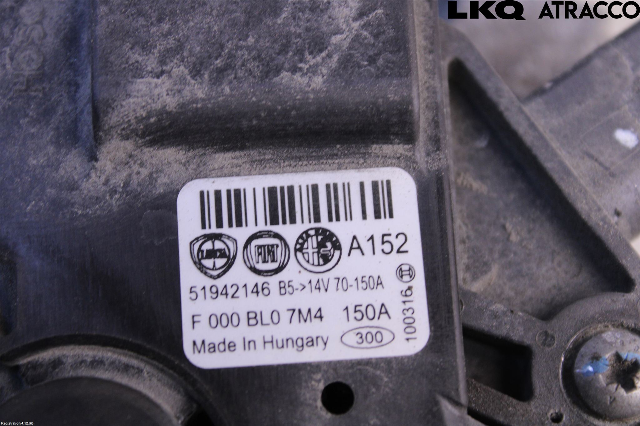 Fiat 500X 15- Generator