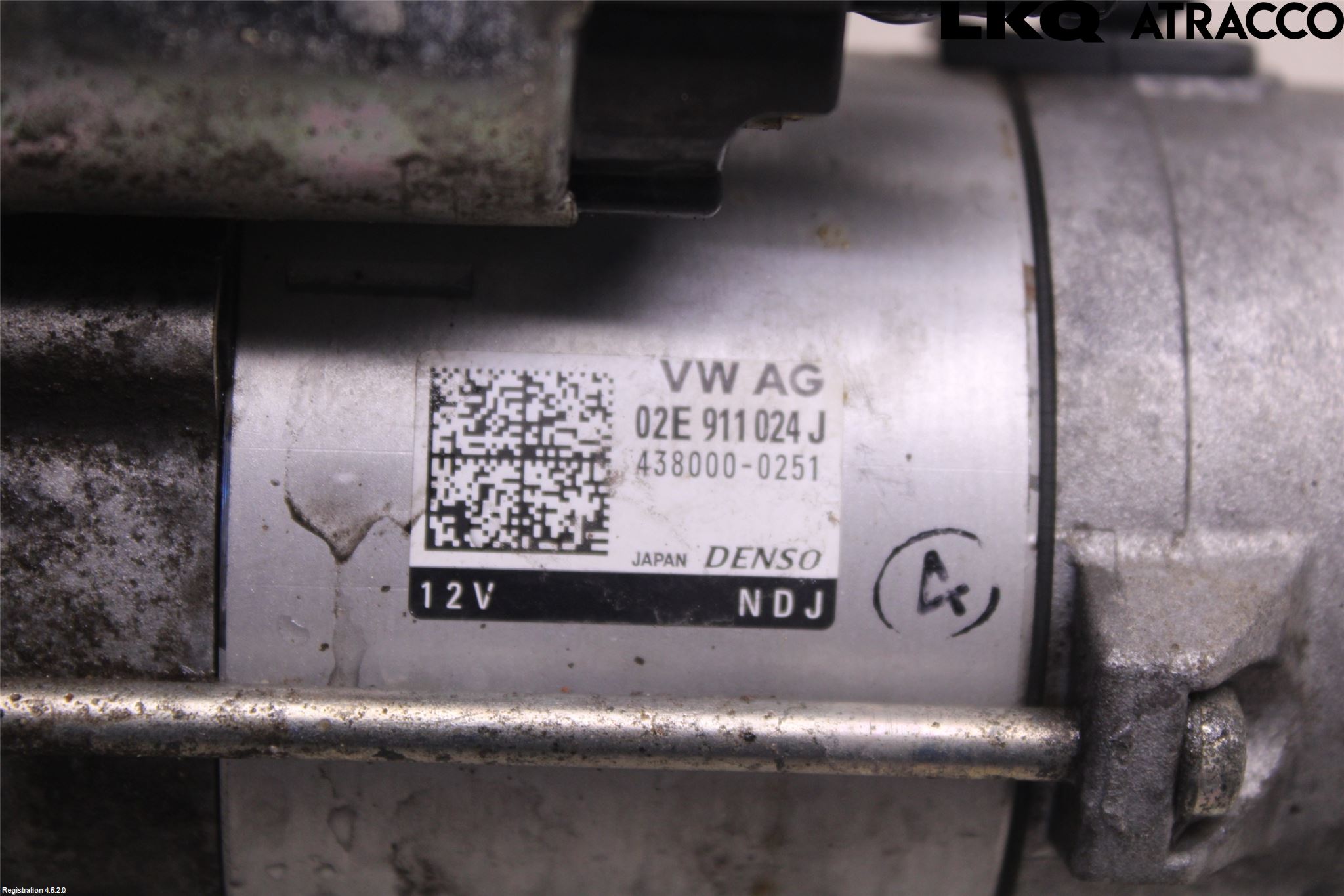 Volkswagen VW PASSAT 15-19 Startmotor Diesel