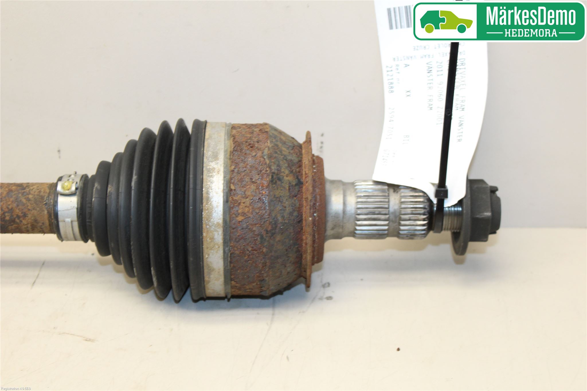 GM CHEVROLET CRUZE Drivaxel Fram Vänster