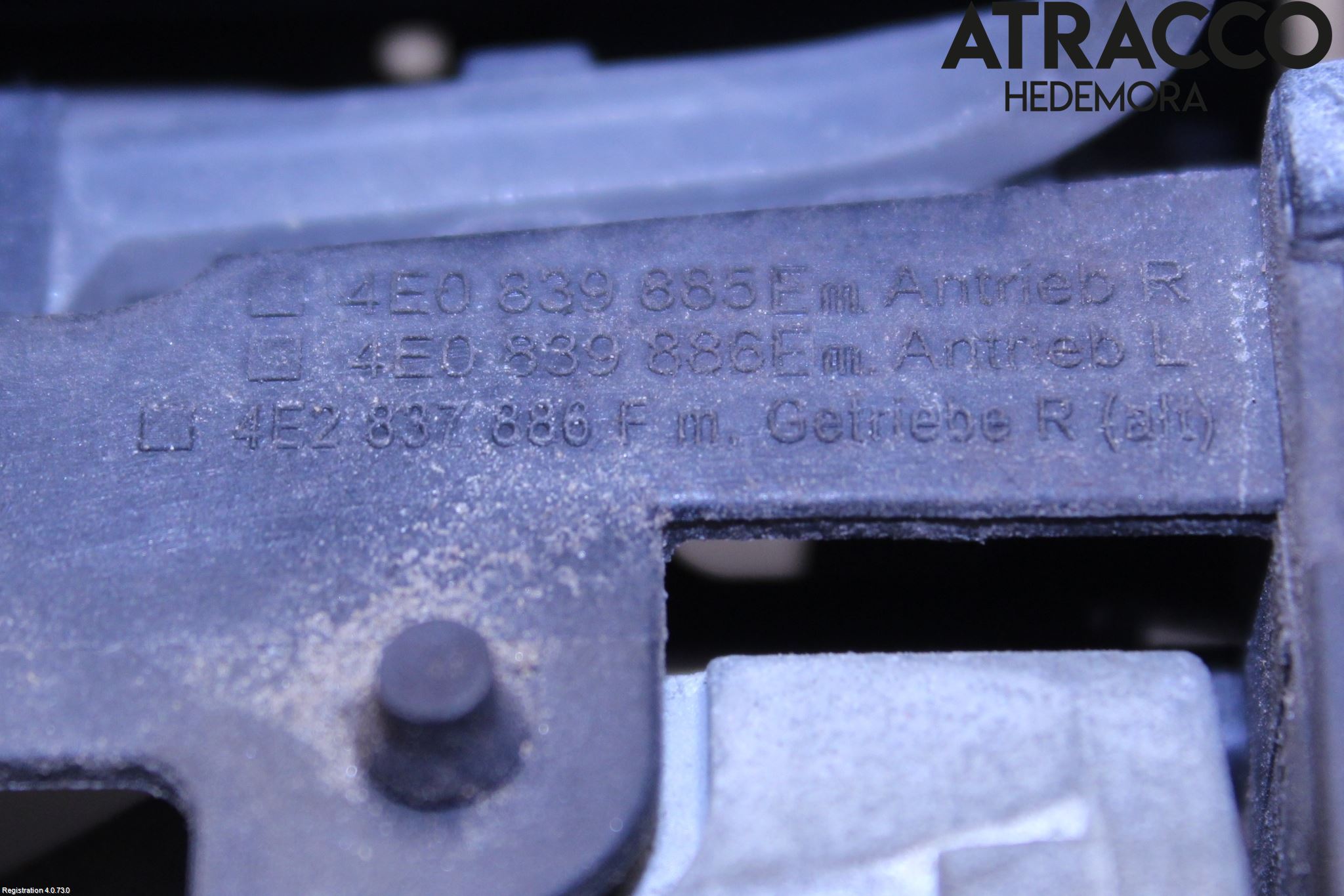 Audi A8/S8 4E  02-09 Dörrhandtag Yttre Vä