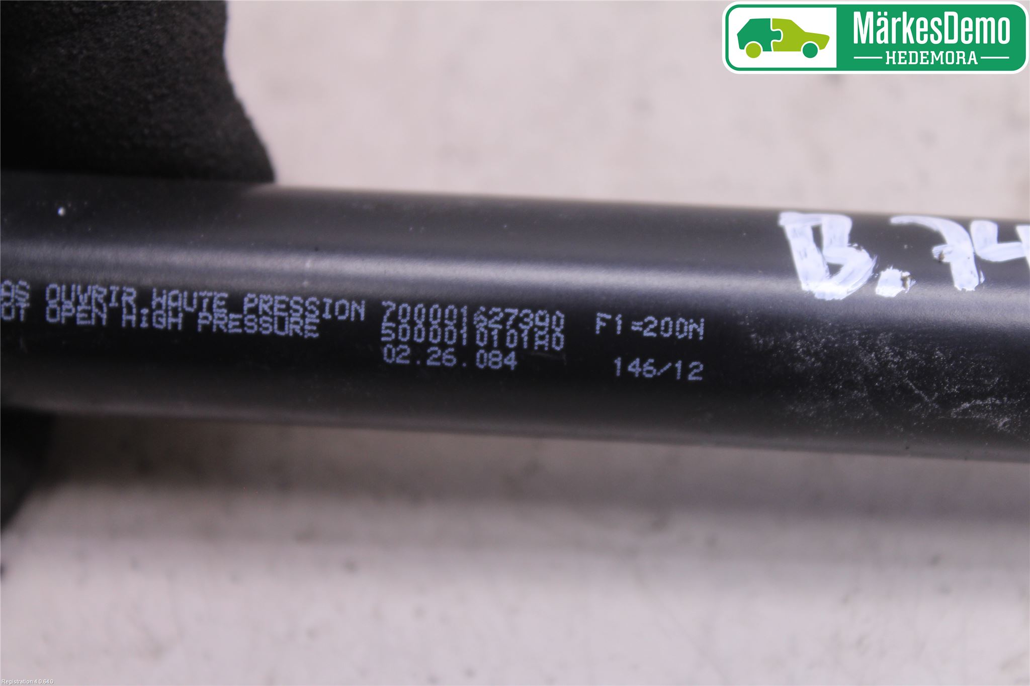 Mopedbil Chatenet CHATENET CH26 Gasfjäder Baklucka