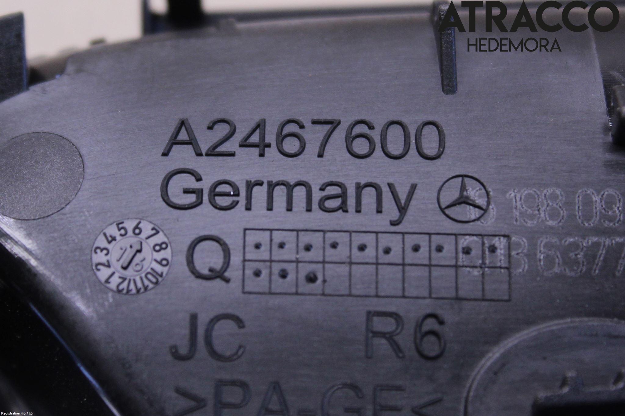 Mercedes-Benz MB A-KLASS (W176) 13-18 Dörrhandtag Inre Hö