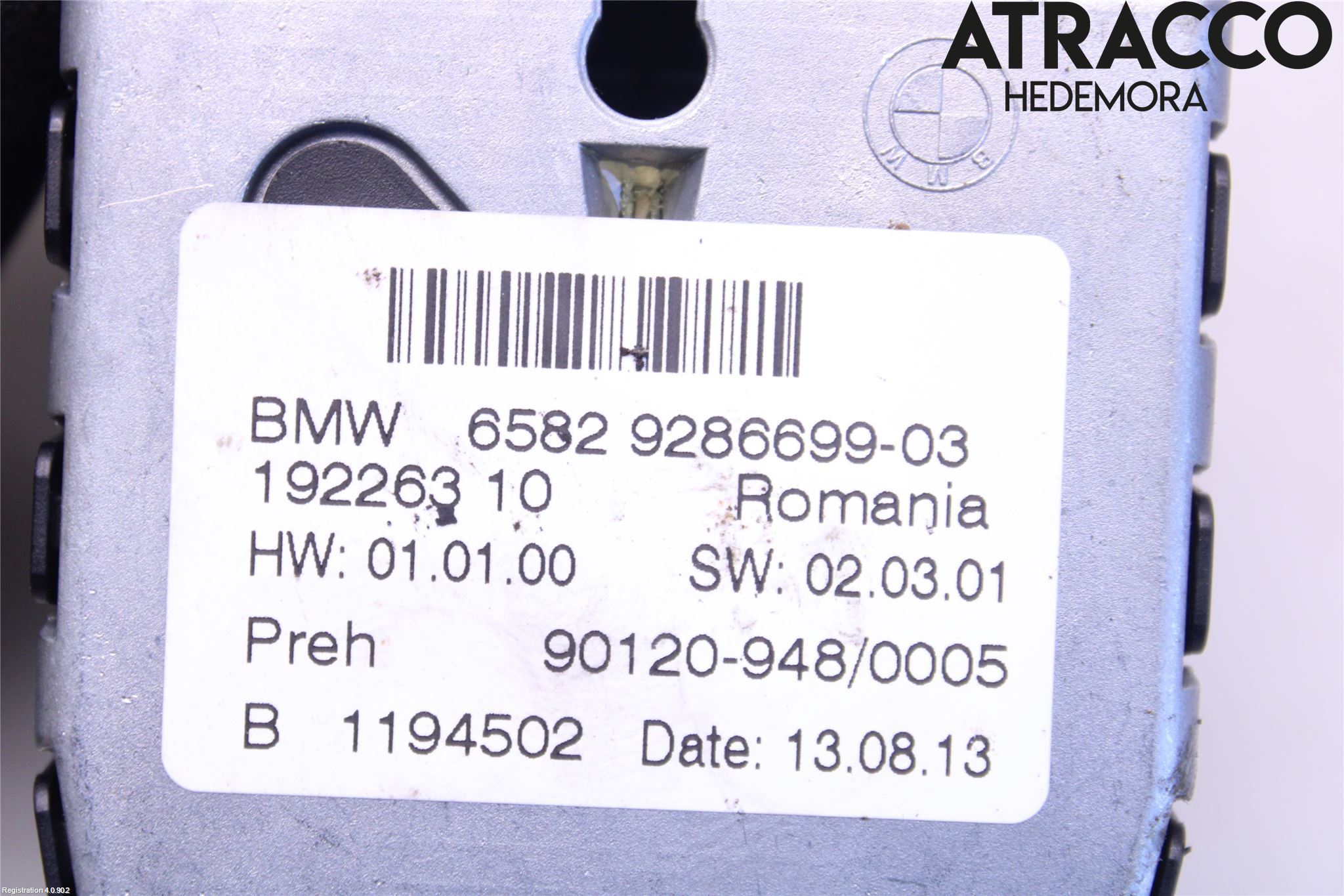 BMW 5 F10/F11/F18 09-17 Strömställare Multifunktion