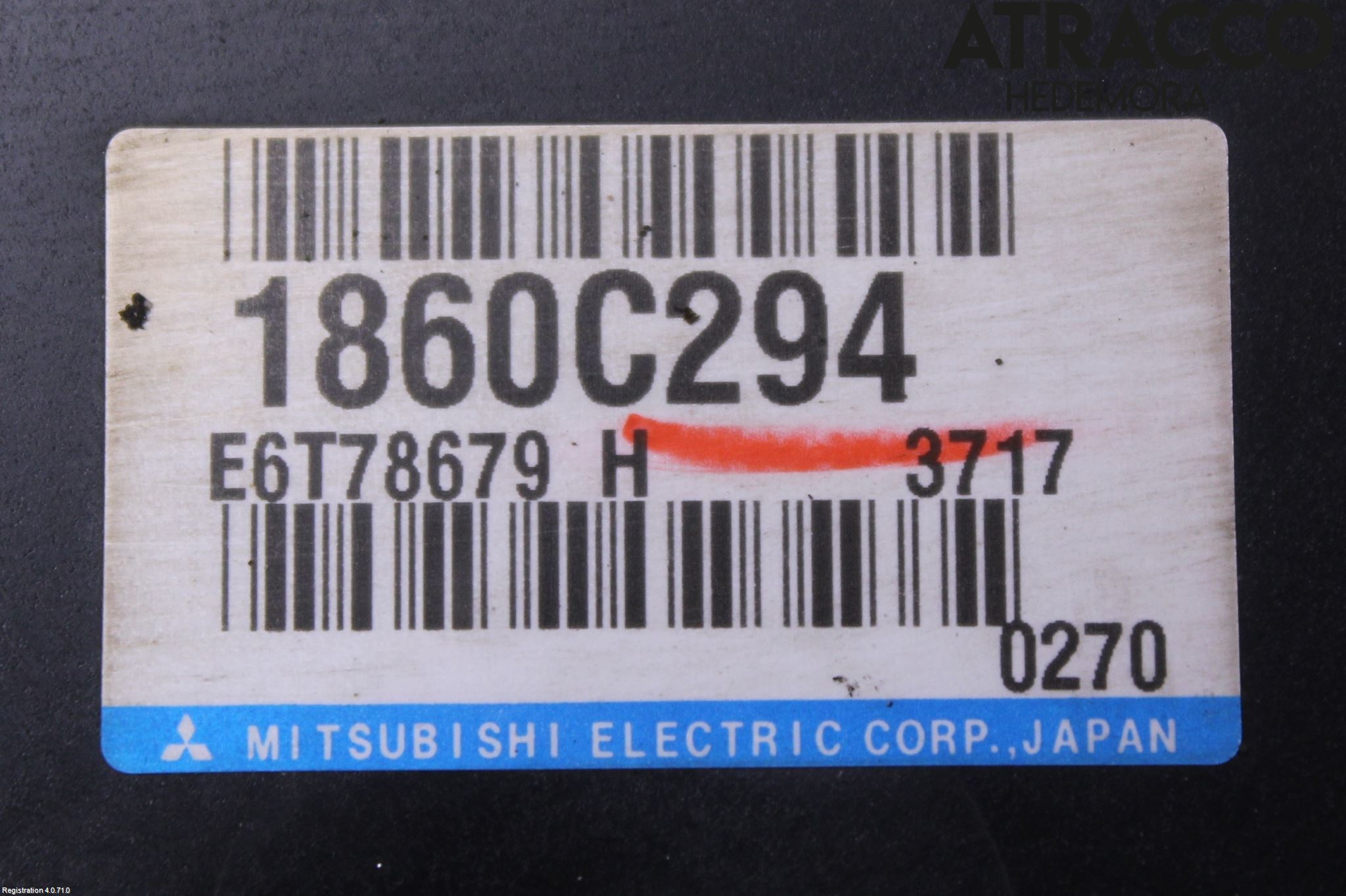 Mitsubishi ASX 10-22 Styrenhet Insprut Bensin