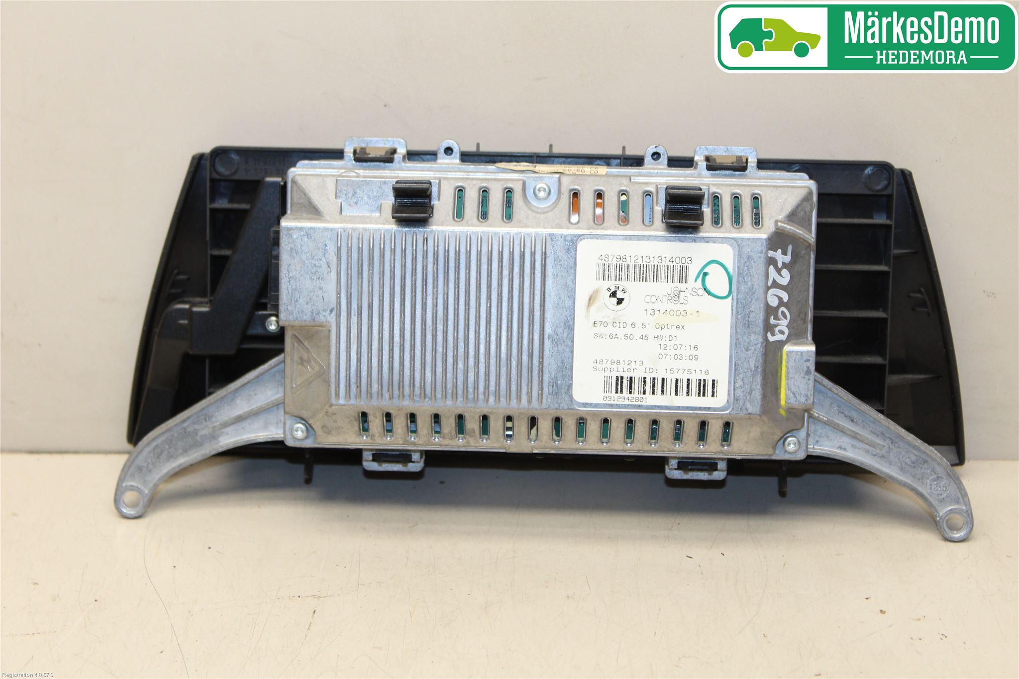 BMW X5 E70 07-13 Multifunktionsdisplay