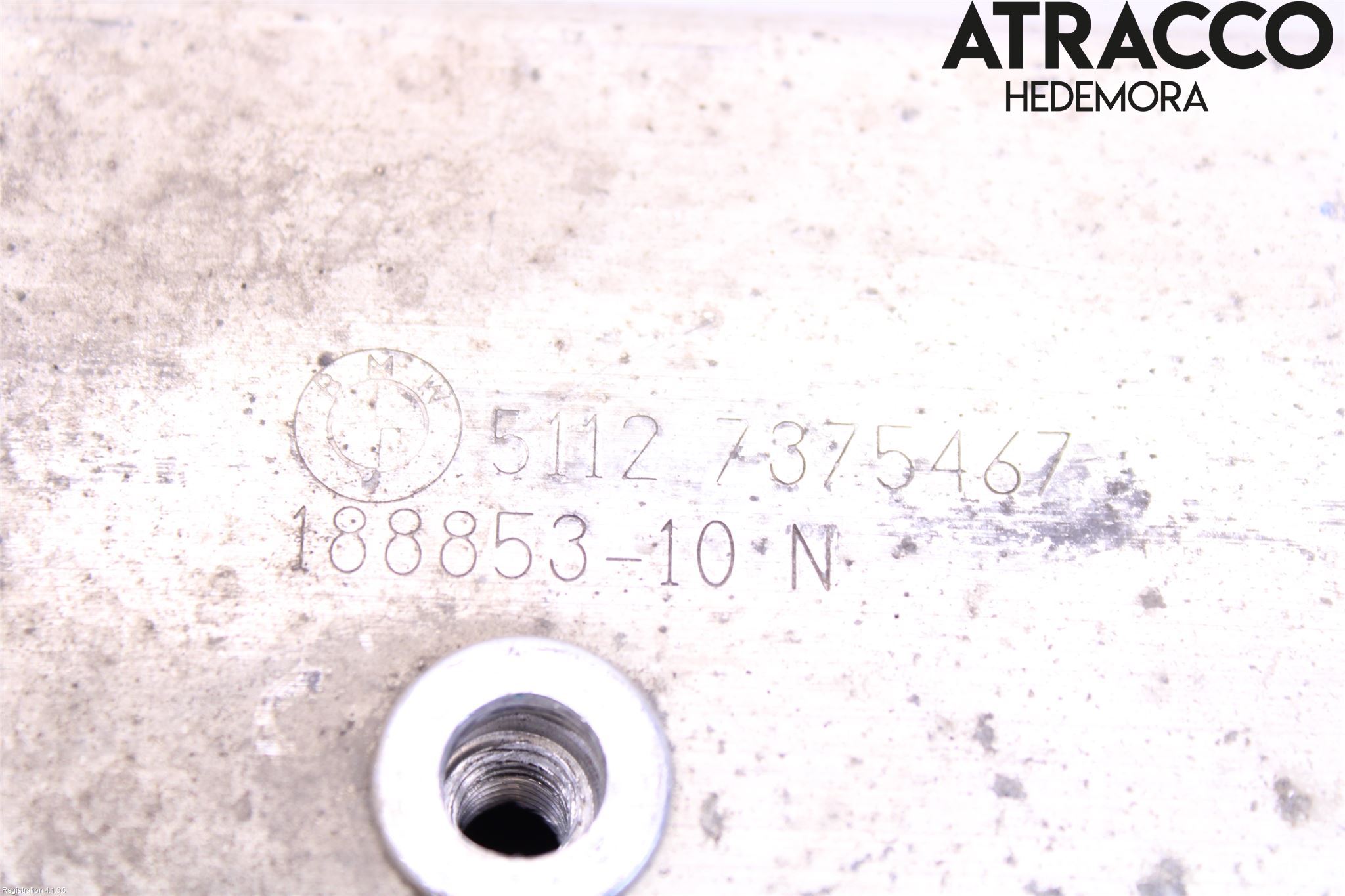 BMW i3 I01 13-22 Stötfångarbärjärn Bak