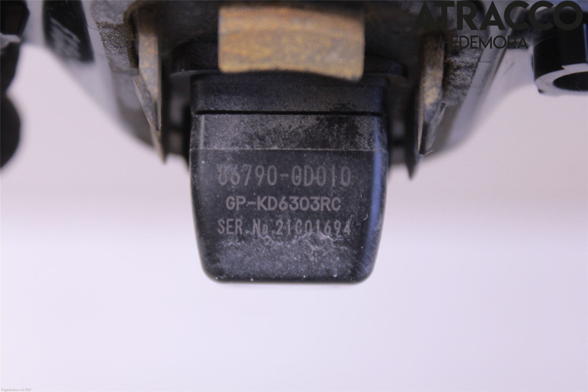 Toyota YARIS XP130 12-14 Parkeringshjälp Kamera