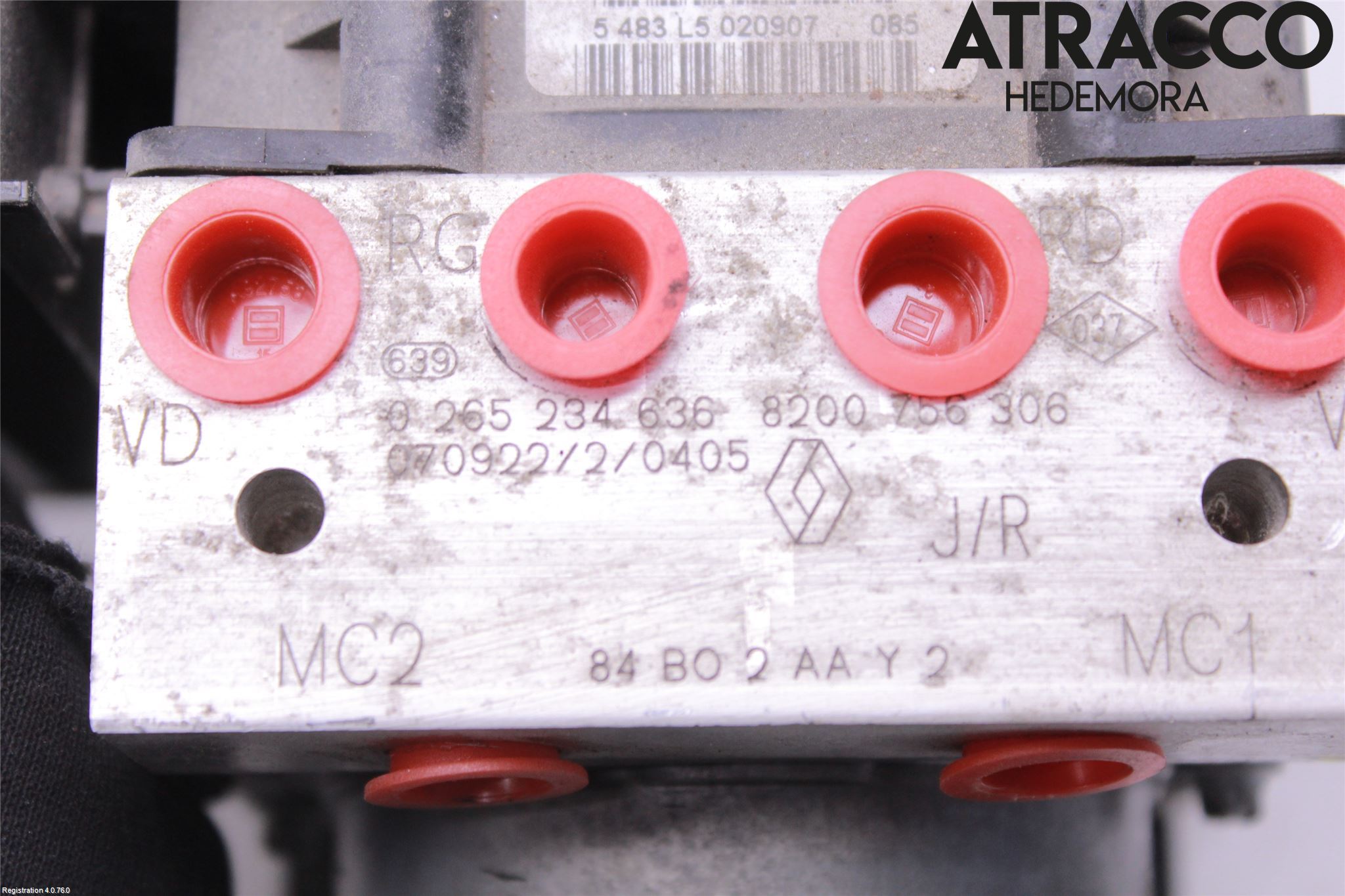 Renault SCÉNIC/GRAND 07-09 Abs Hydraulaggregat