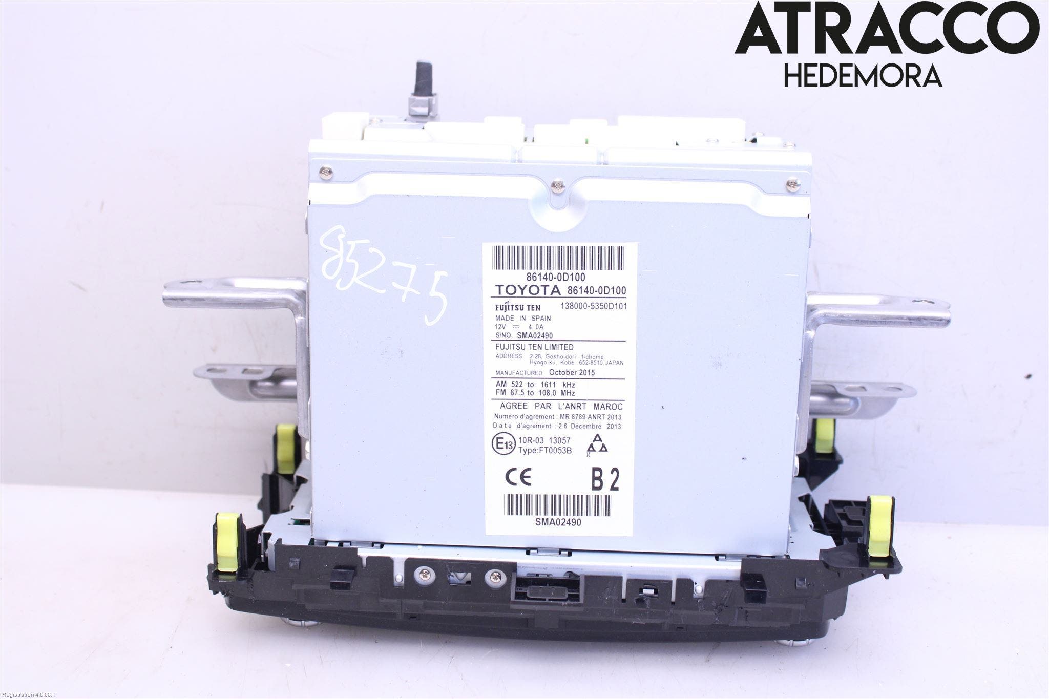 Toyota YARIS XP130 15-20 Cd Radio - Multimediapanel