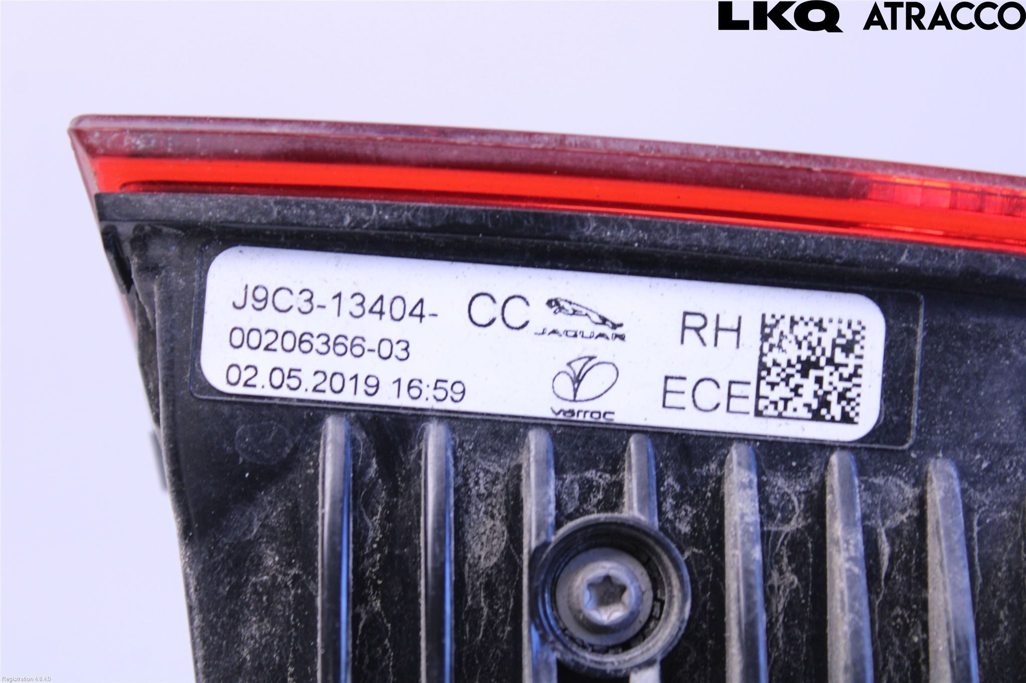 Jaguar E-PACE 17- Bakljus Höger