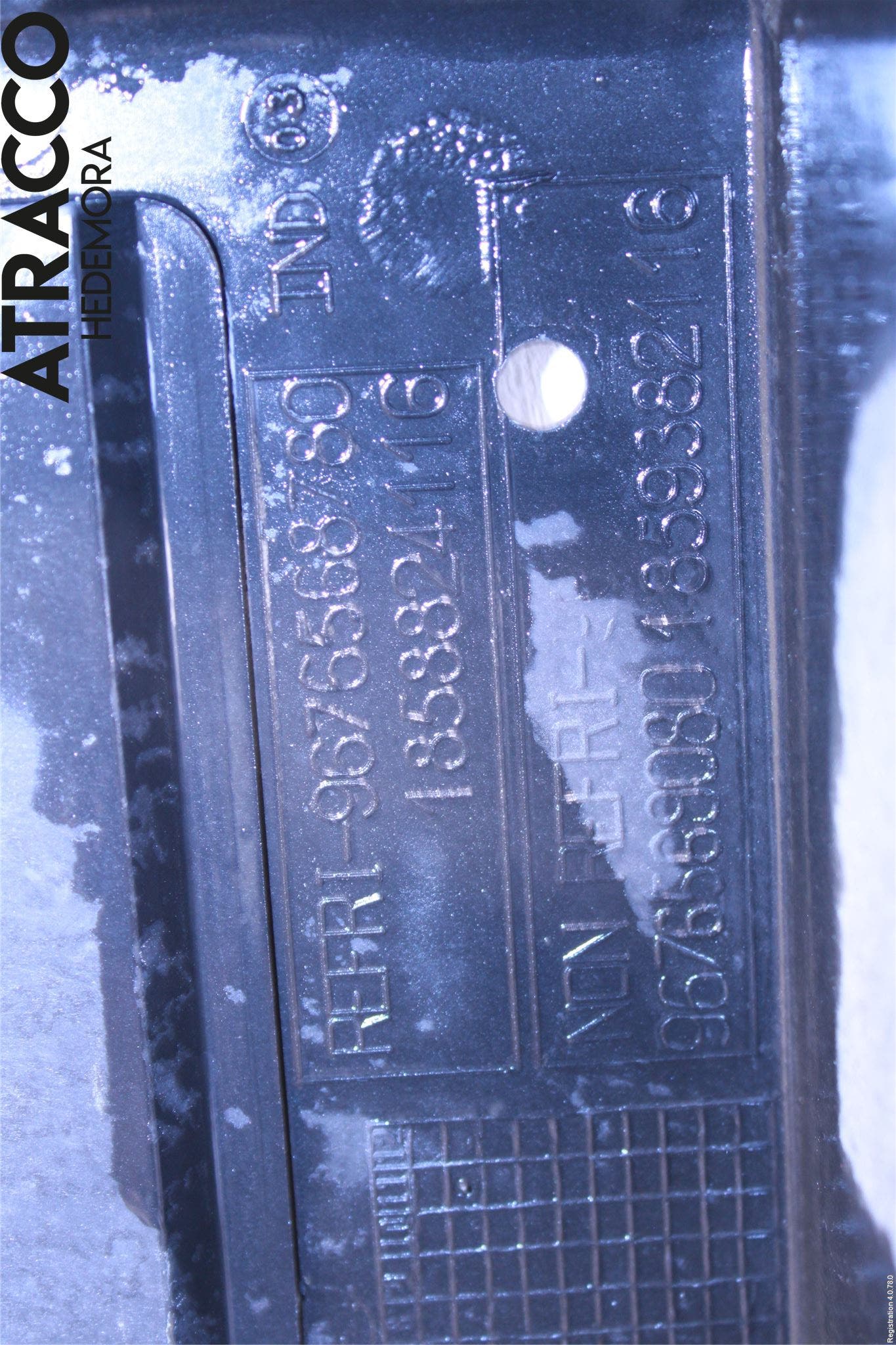 Peugeot 3008 09-16 Frontplåt