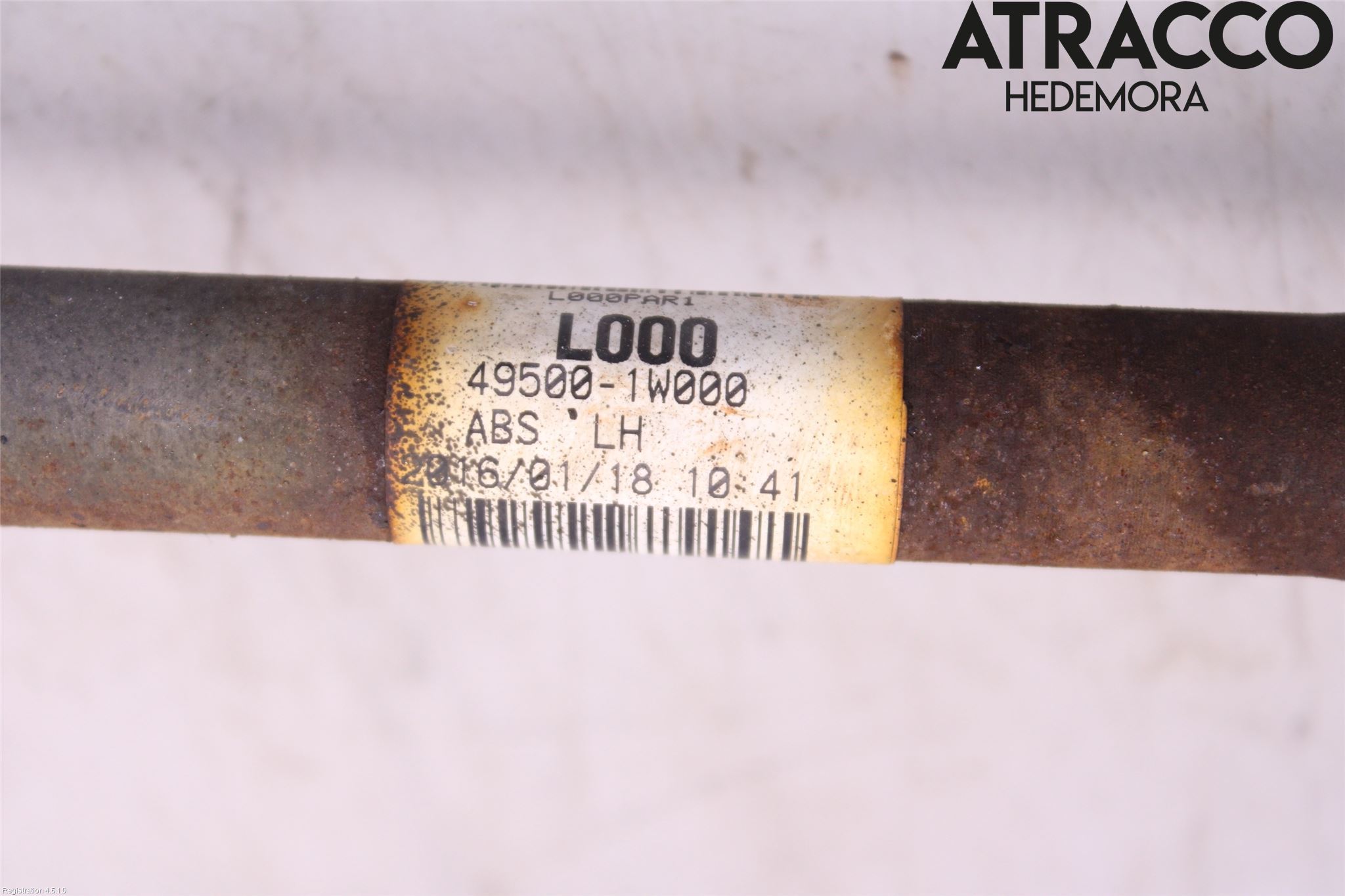 Kia RIO 12-16 Drivaxel Fram Vänster