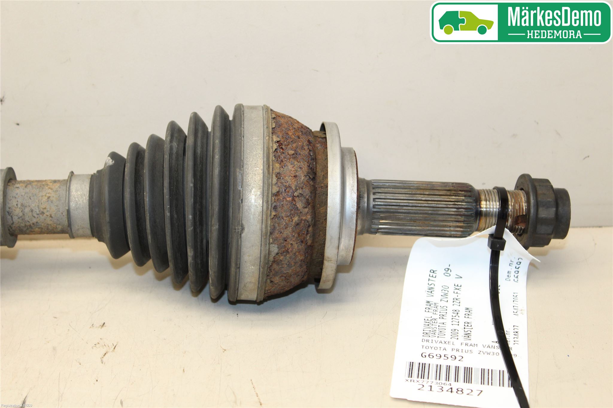 Toyota PRIUS ZVW30 09-20 Drivaxel Fram Vänster