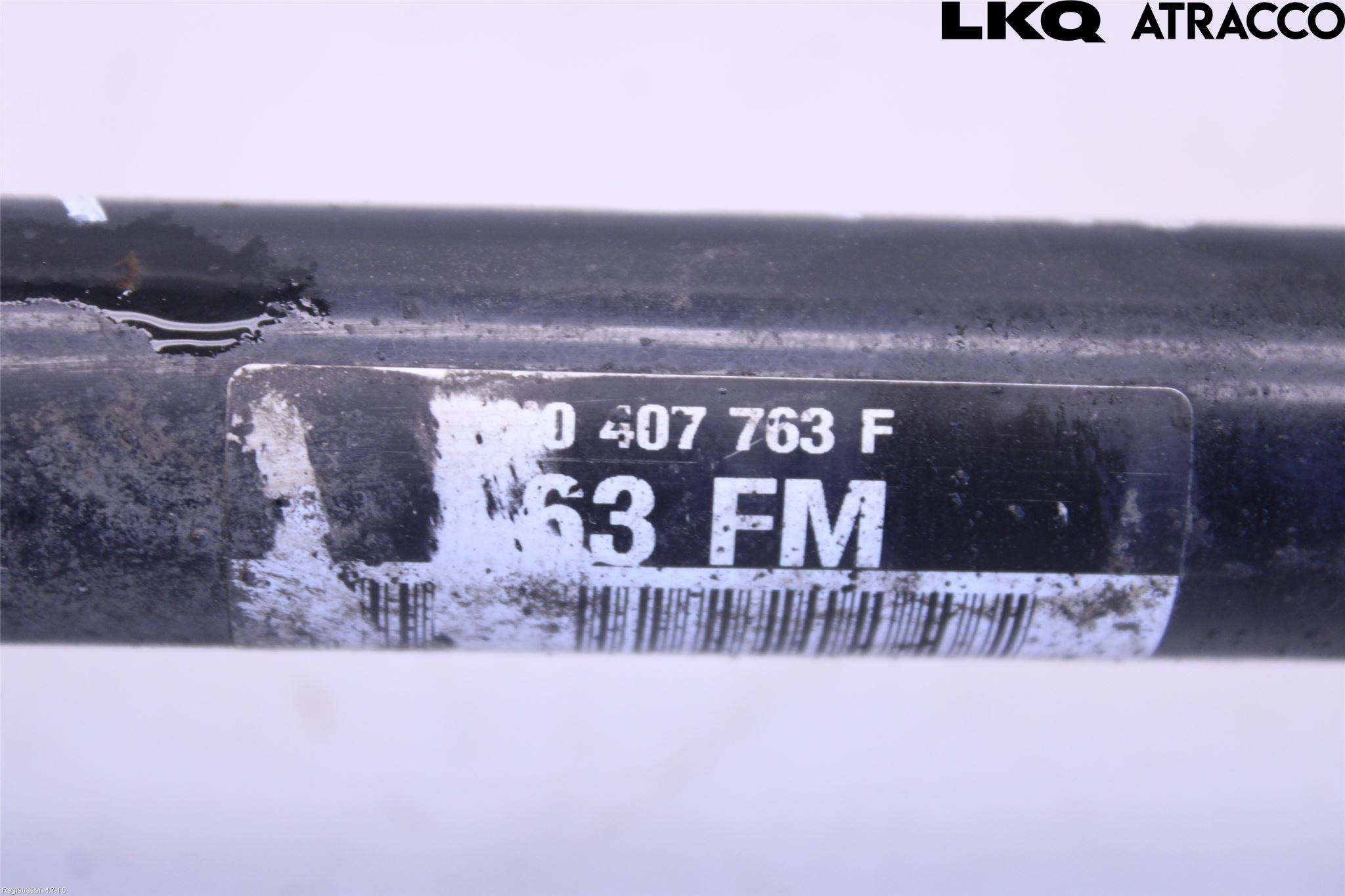 Volkswagen VW TIGUAN 07-16 Drivaxel Fram Vänster