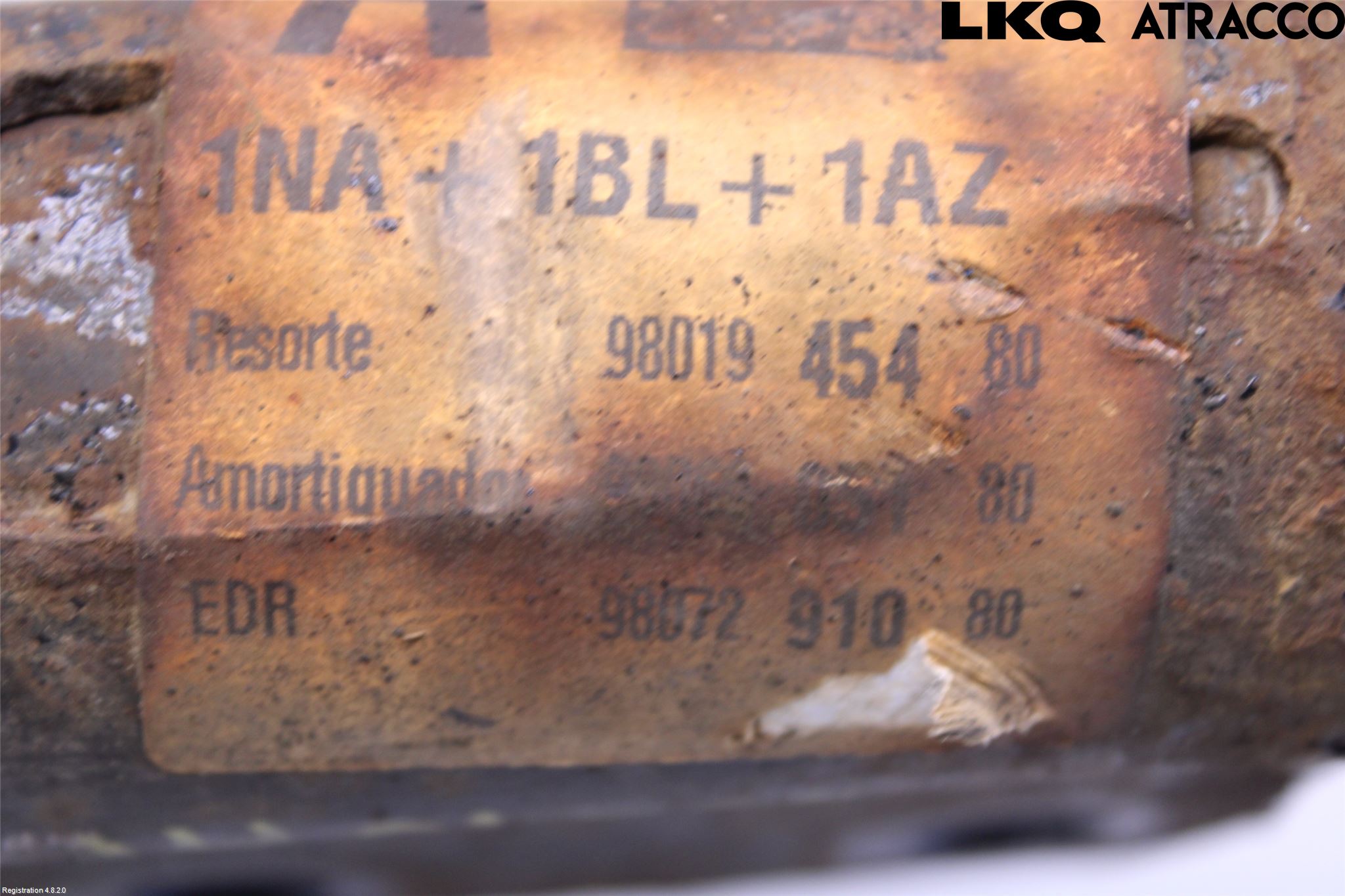 Citroen C4 PICASSO 14-18 Fjäderben Fram Höger