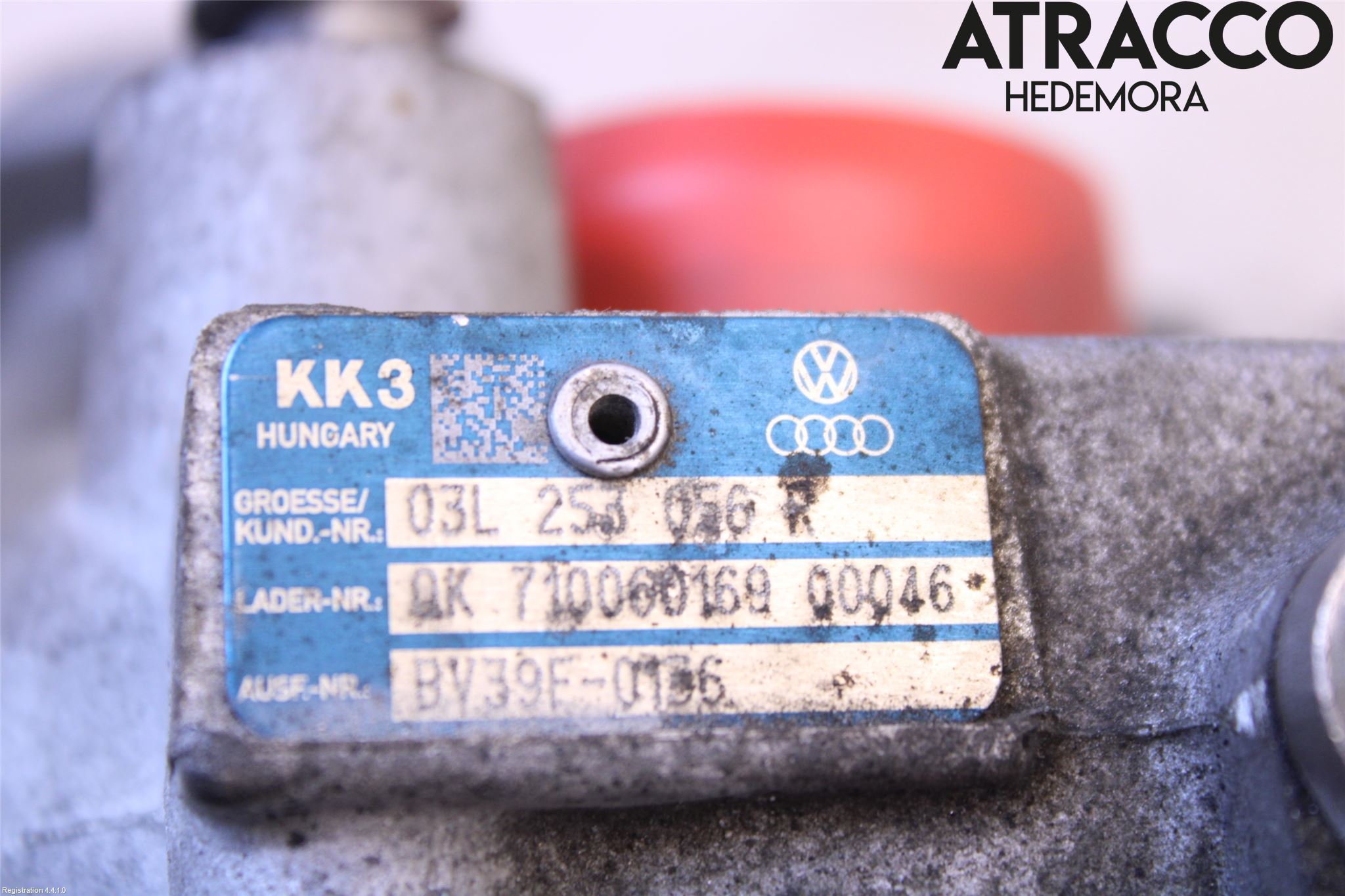 Skoda RAPID Turboaggregat