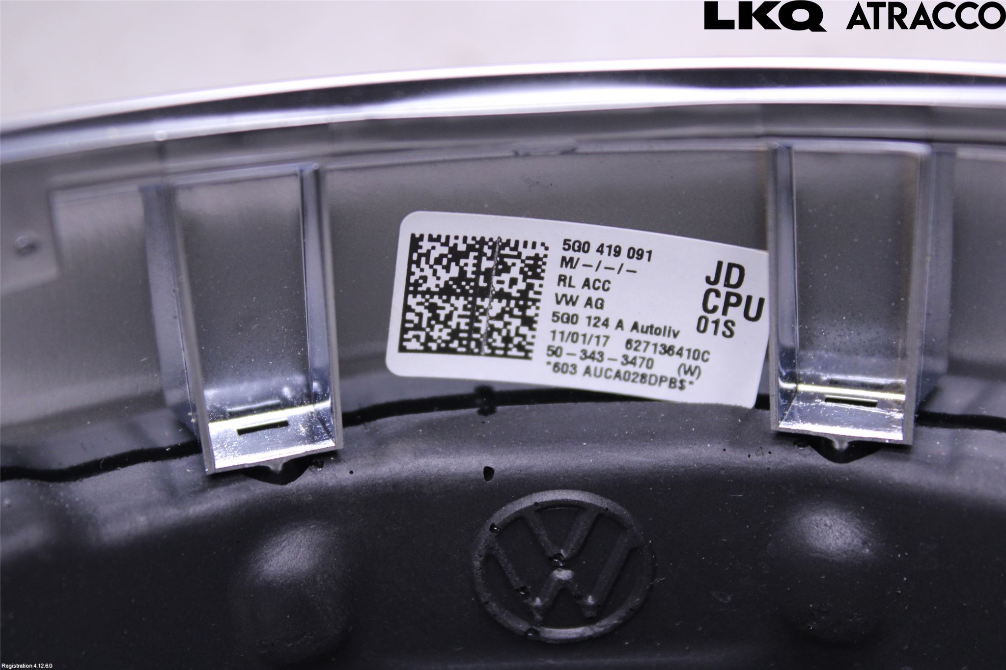 Volkswagen VW GOLF / E-GOLF VII 13-20 Ratt