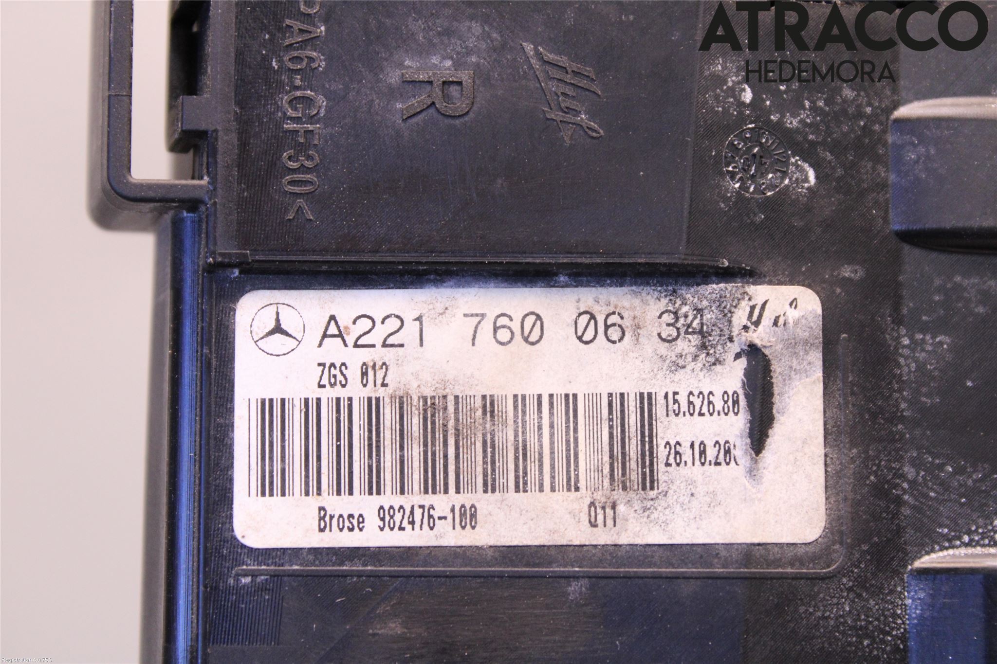 Mercedes-Benz MB S-KLASS (W221) 05-13 Dörrhandtag Yttre Hö