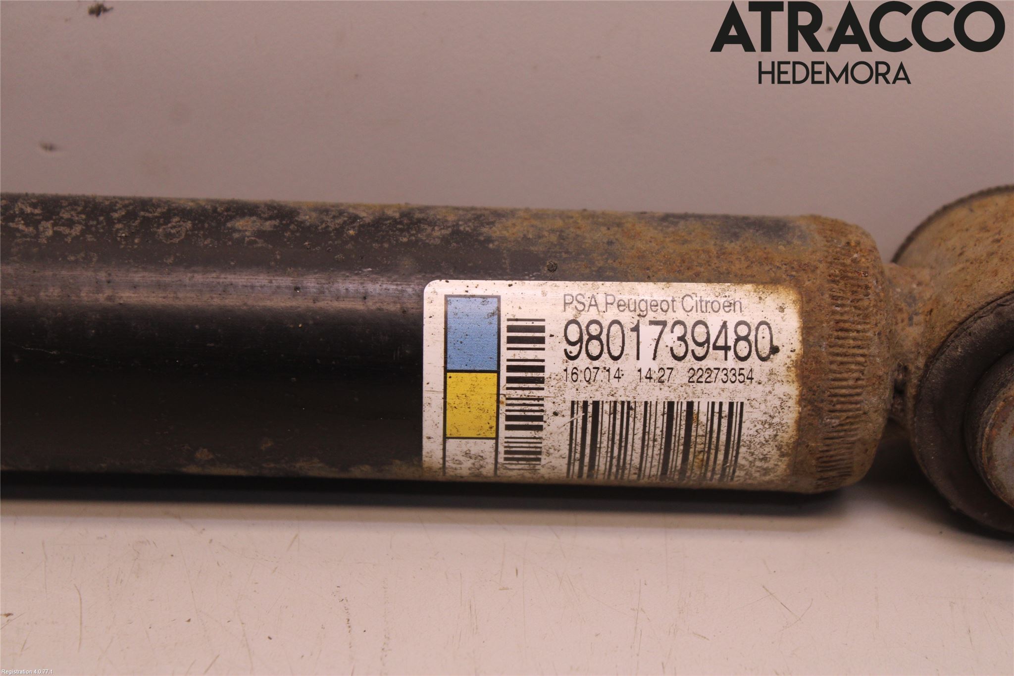 Citroen C3 10-17 Stötdämpare Bak