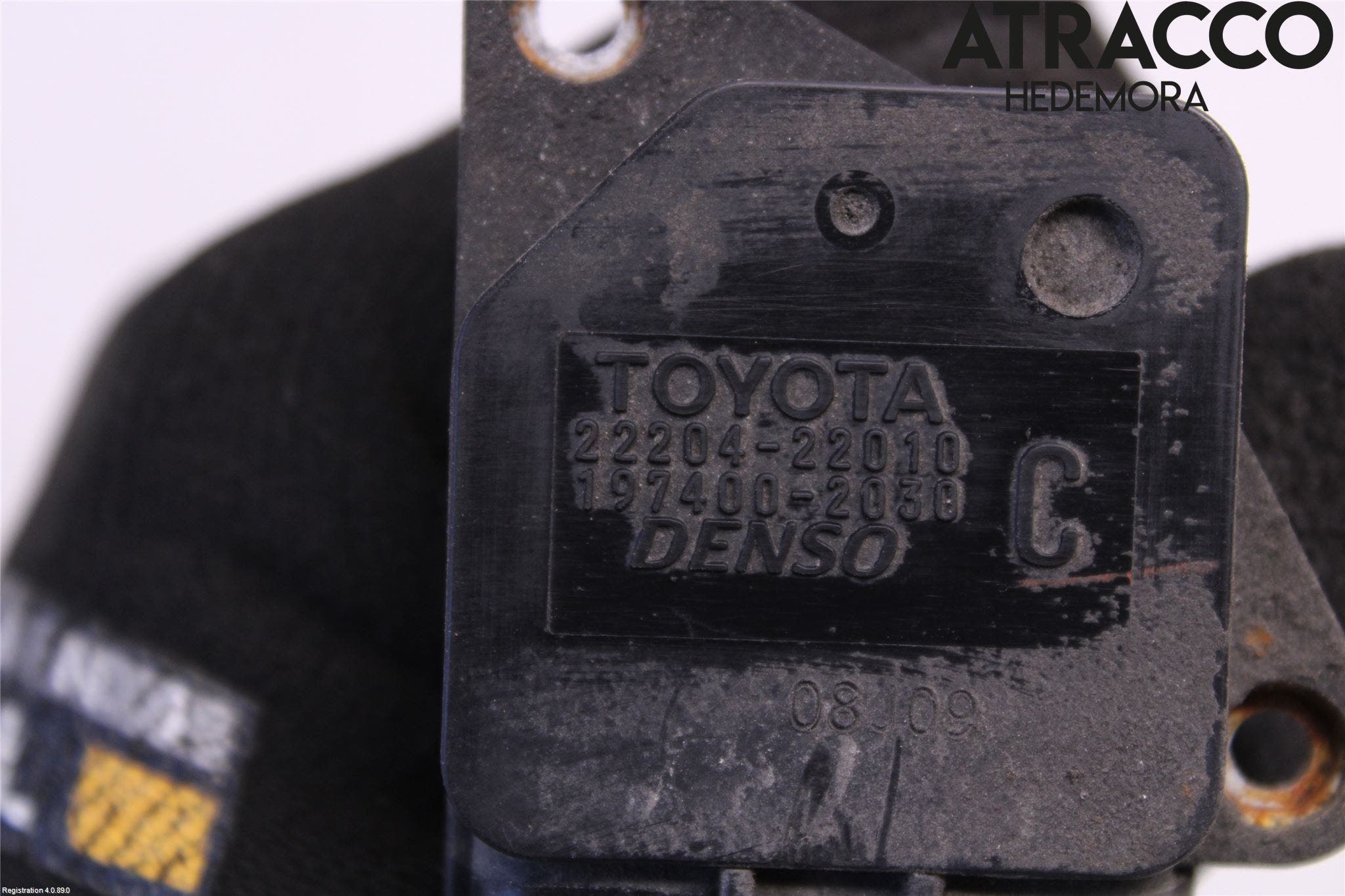 Toyota PRIUS NWH20 04-08 Injluftmassamätare