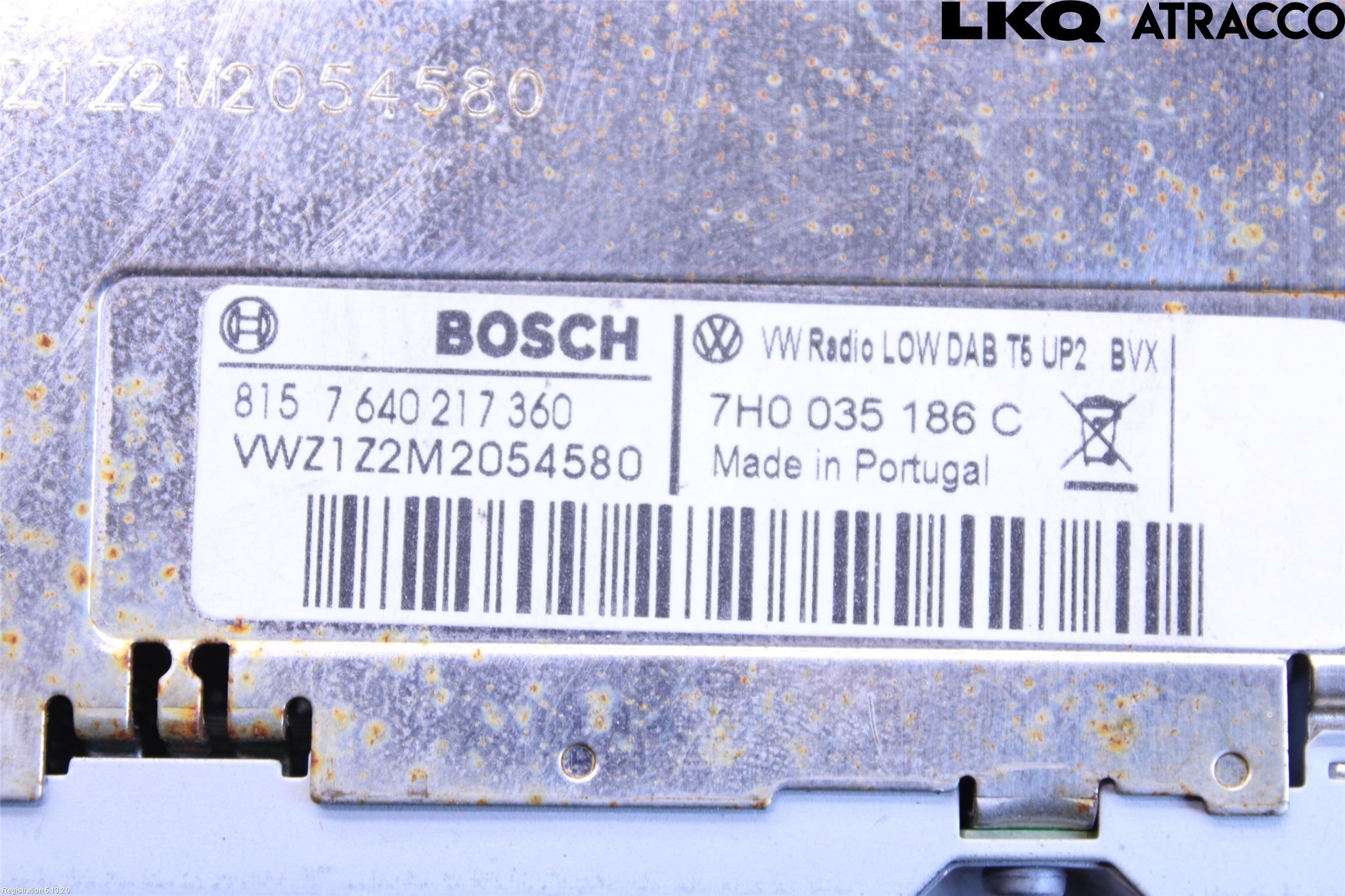 Volkswagen VW TRANSP/CARAVELLE (T5) 04-15 Cd Radio - Multimediapanel