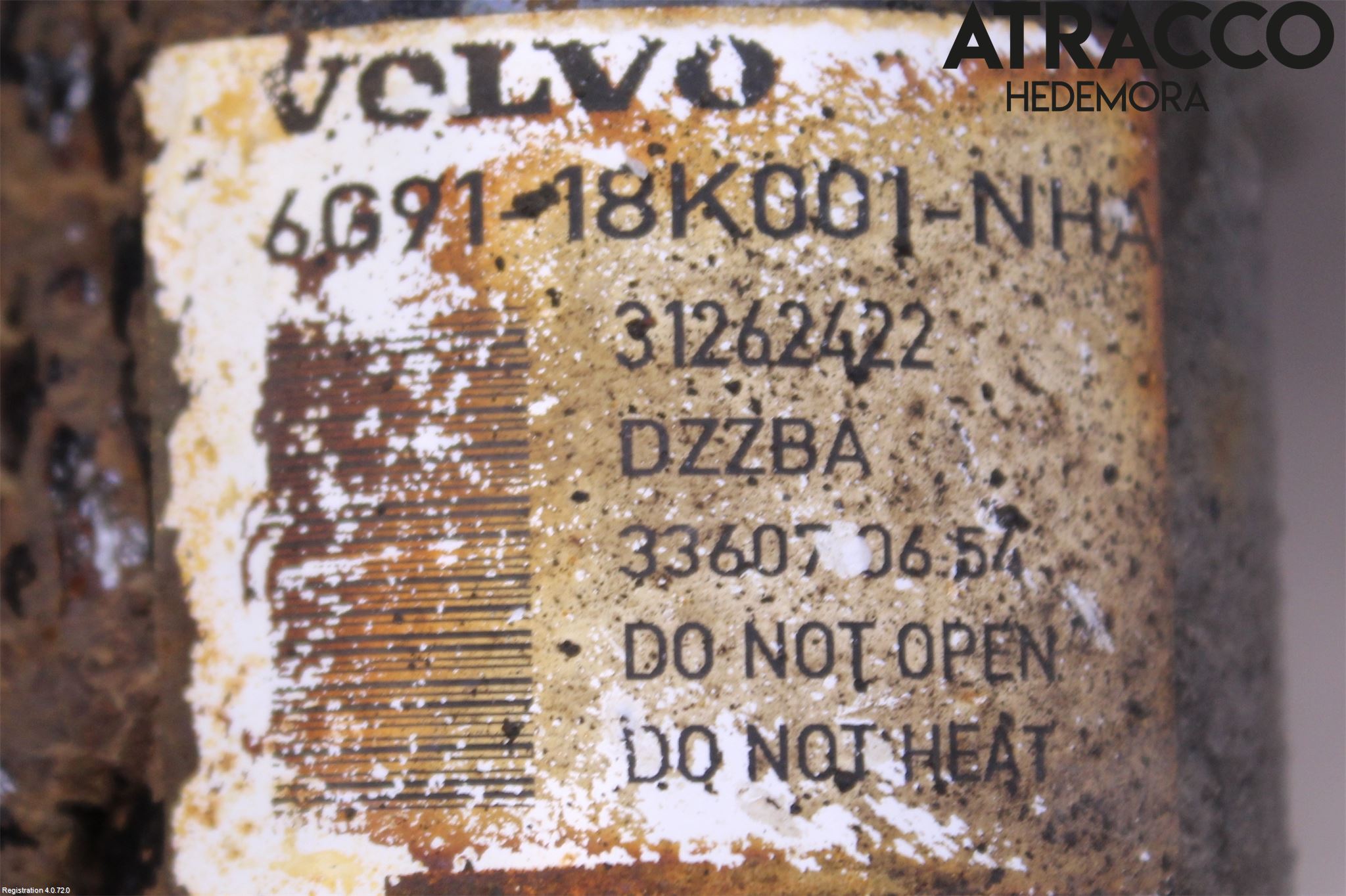 Volvo V70 08-13 Fjäderben Fram Vänster