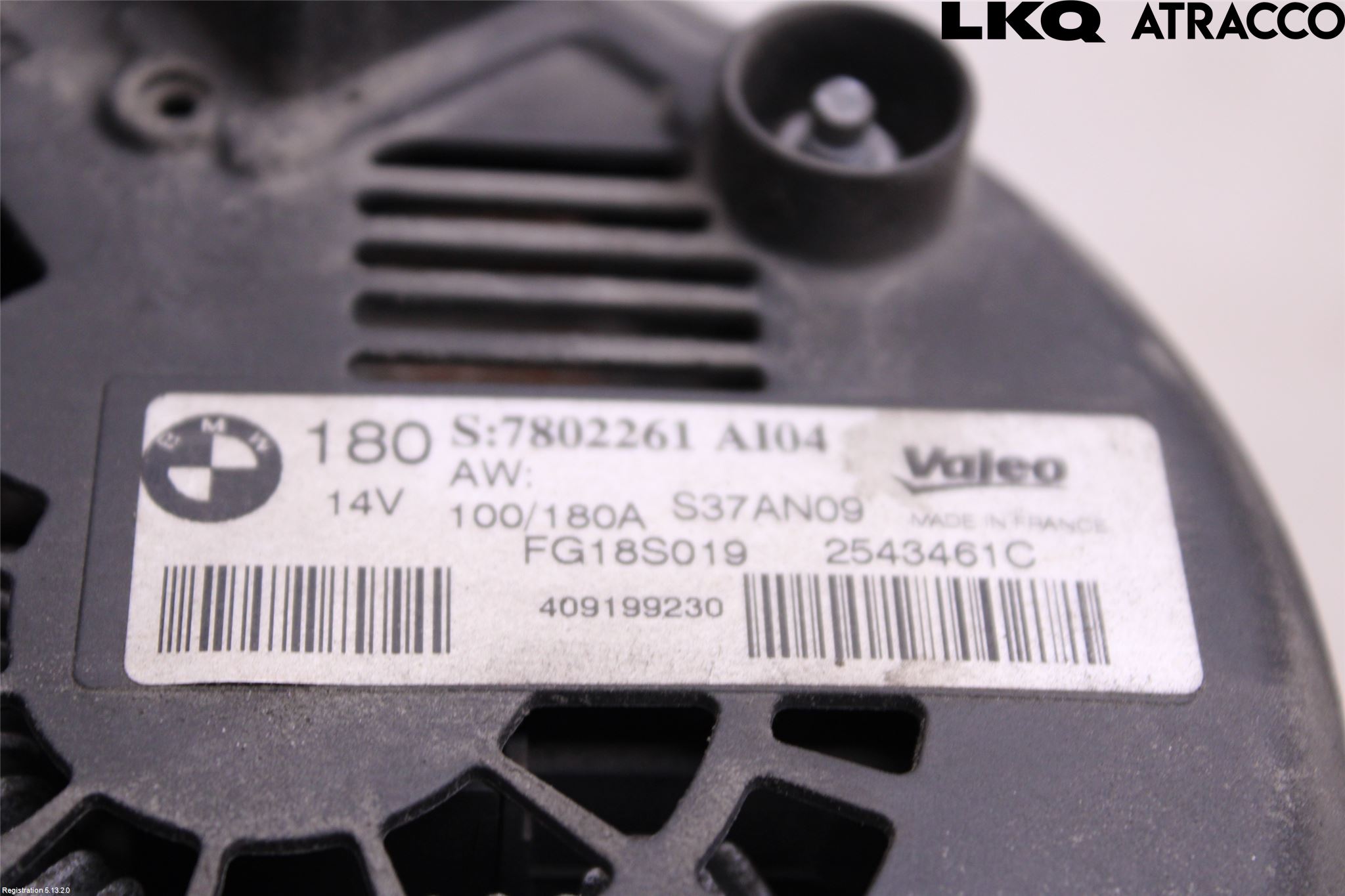 BMW 3 E90/91 SED/TOU 05-12 Generator