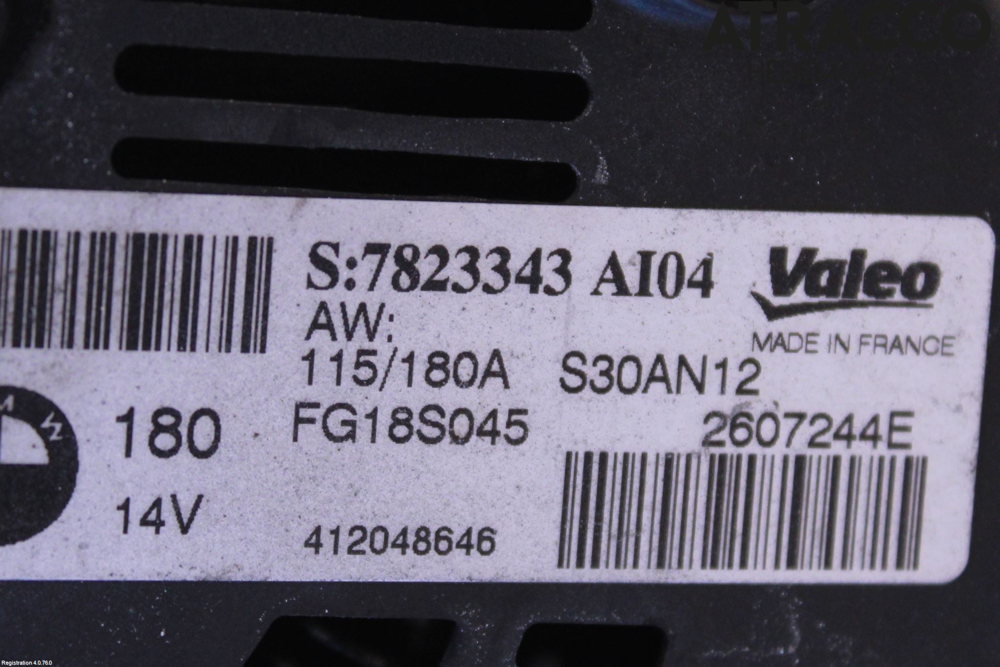 BMW 1 F20/F21 11-19 Generator