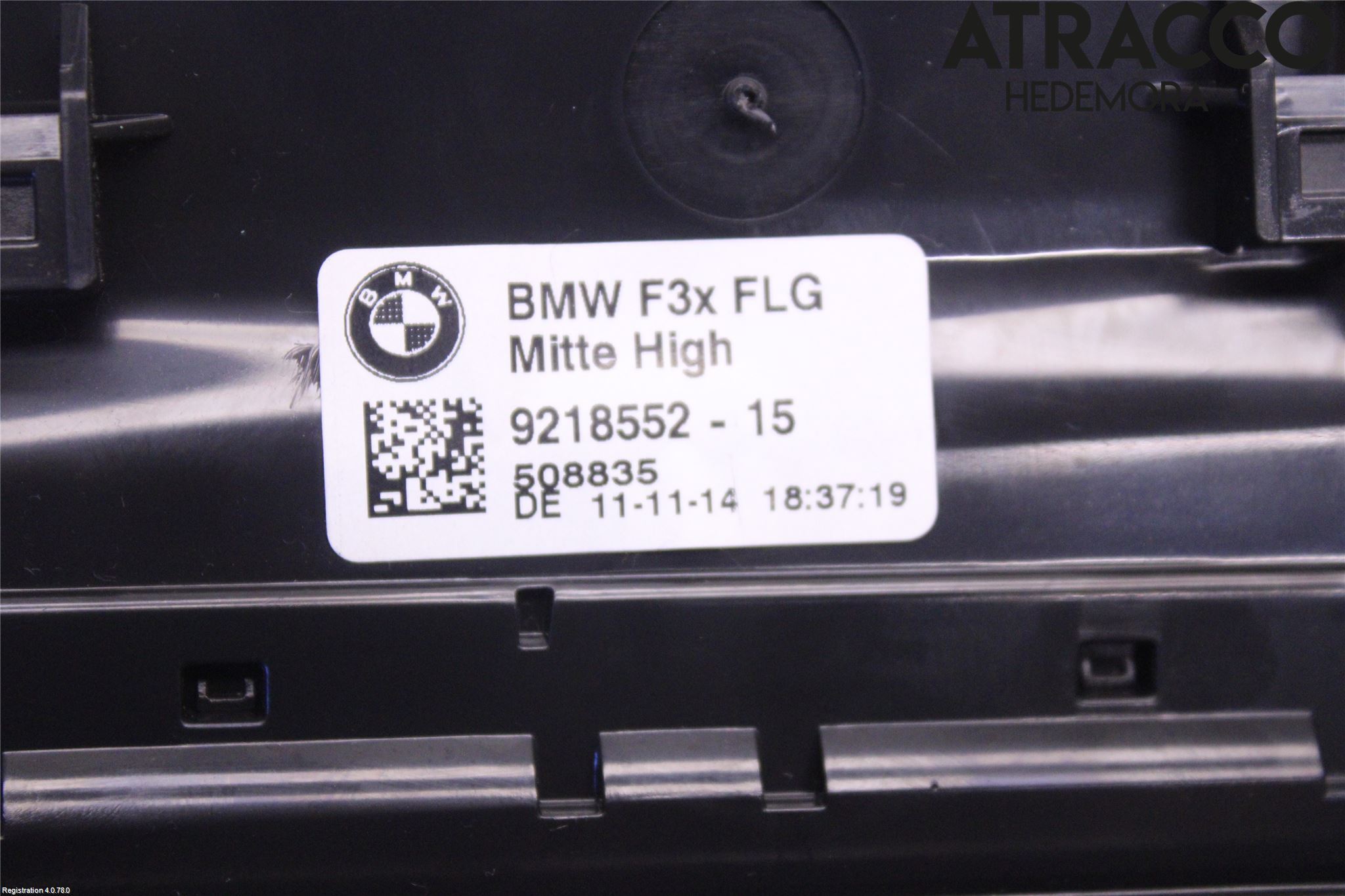 BMW 4 F32/F33/F82/F83 13-20 Defrosterkanal-Munstycke