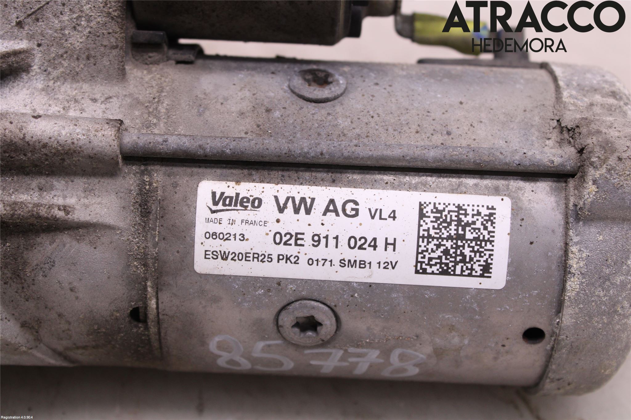 Volkswagen VW PASSAT 11-14 Startmotor Diesel