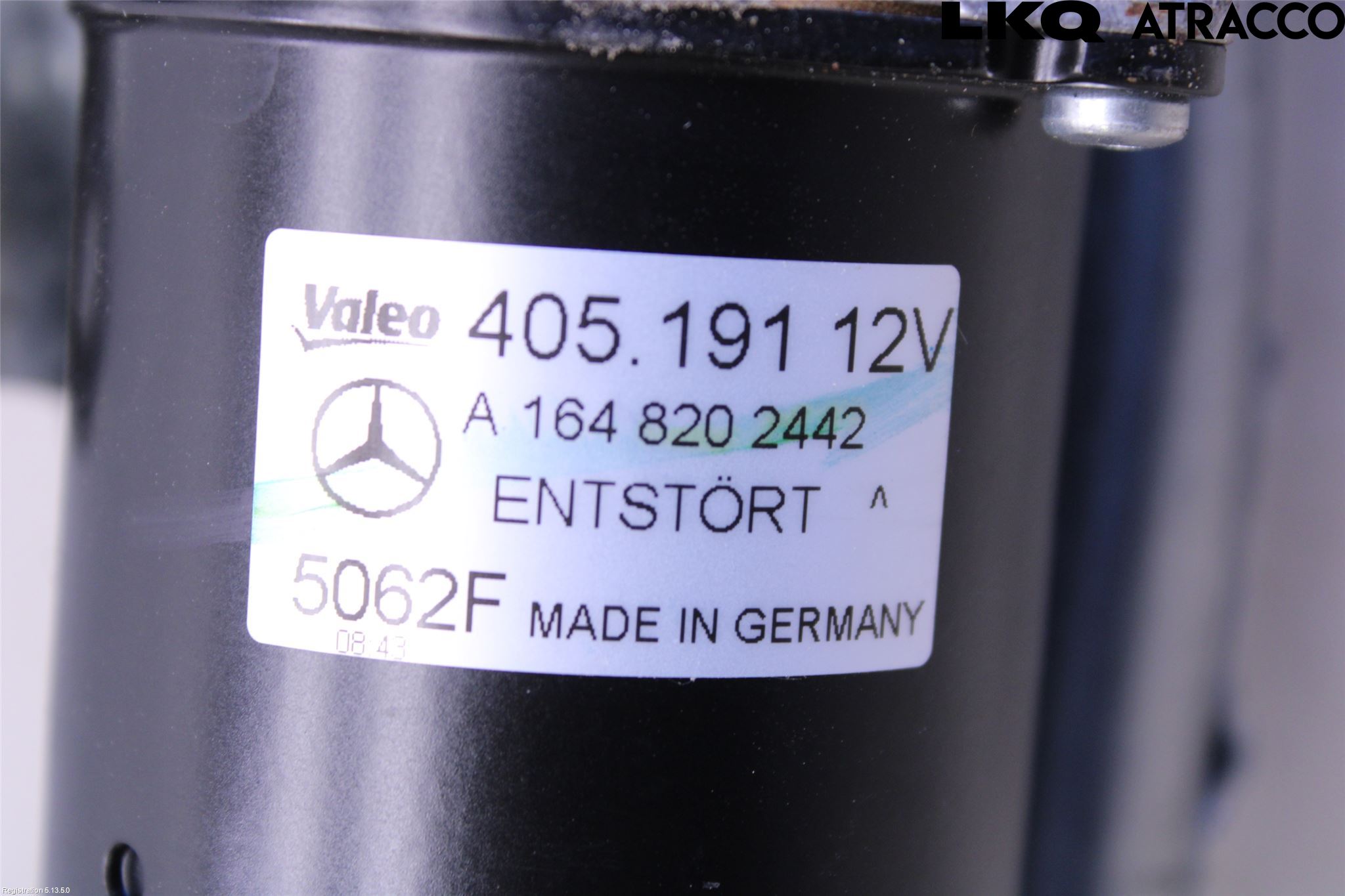 Mercedes-Benz MB ML/GLE-KLASS (W166) 12-18 Torkarmotor Vindruta