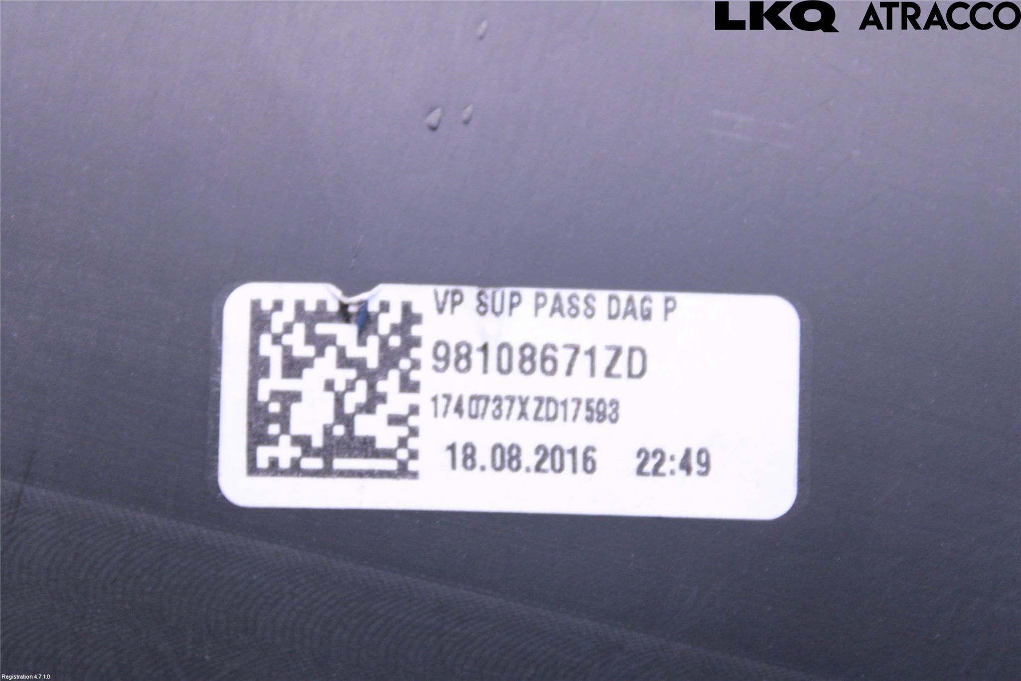 Toyota PROACE II 16- Handskfack