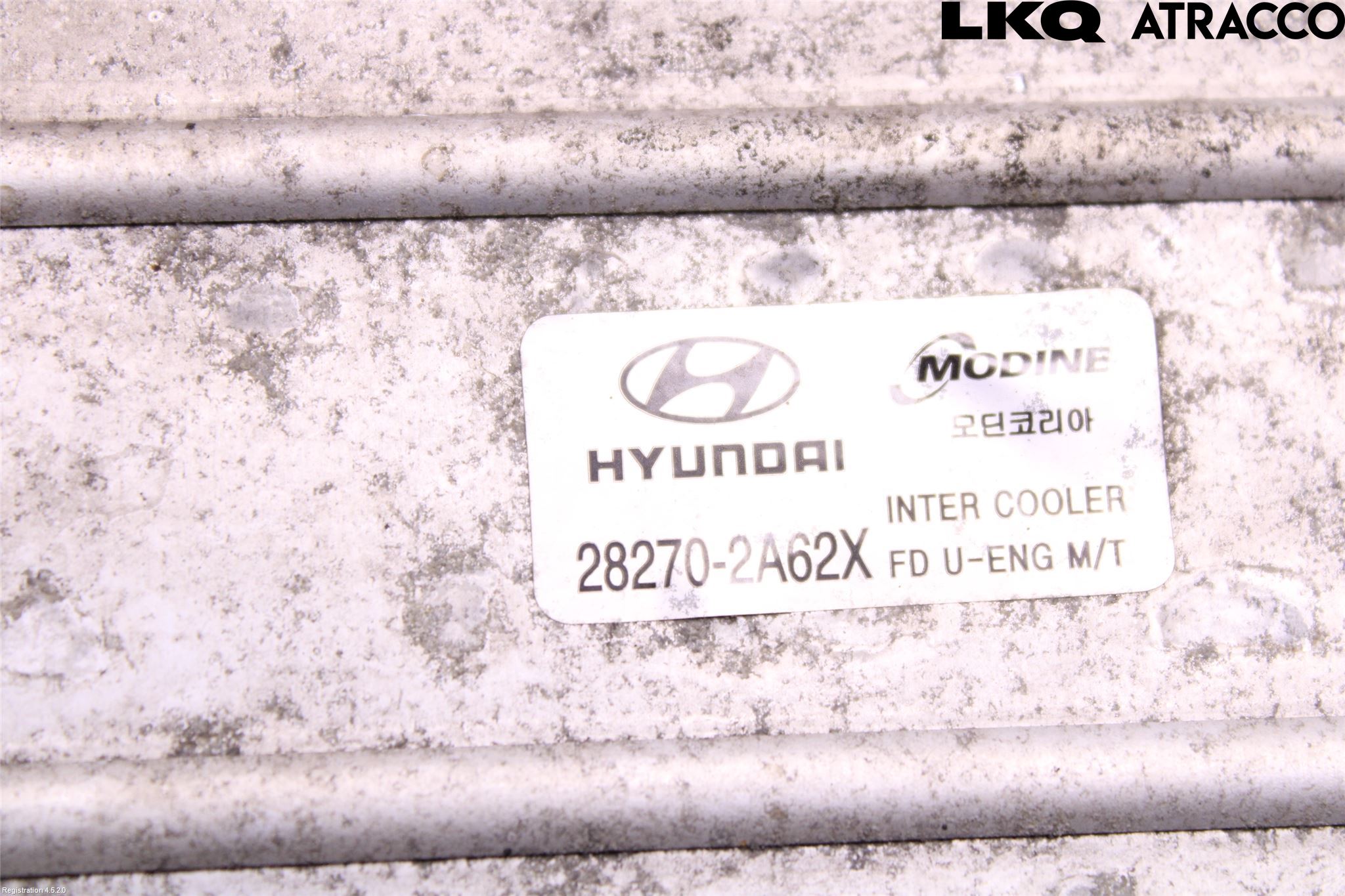 Hyundai i30 FD 07-12 Laddluft-Intercooler Kyl
