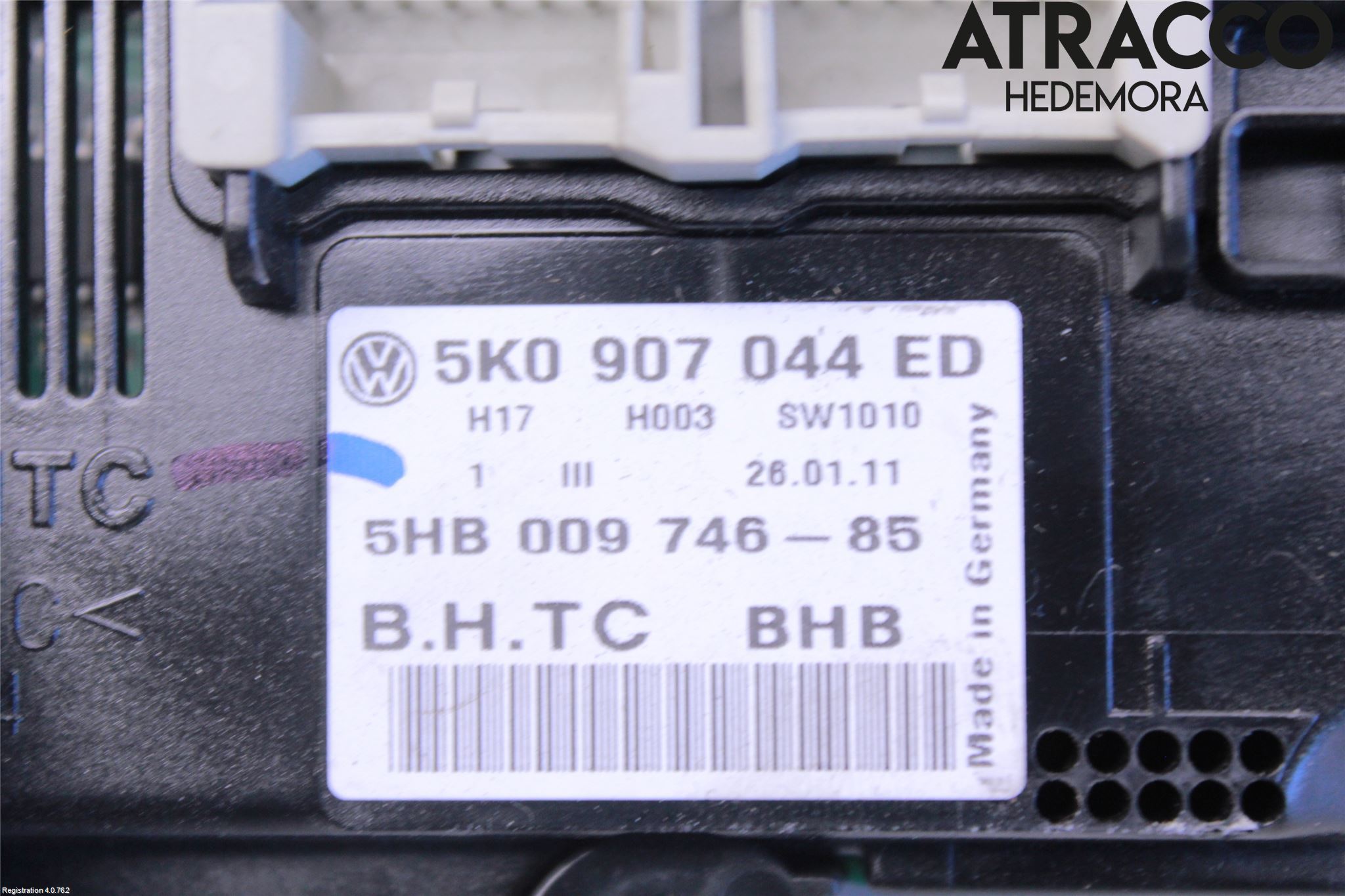 Volkswagen VW PASSAT 11-14 Ac Styrenhet Ac Manöveren