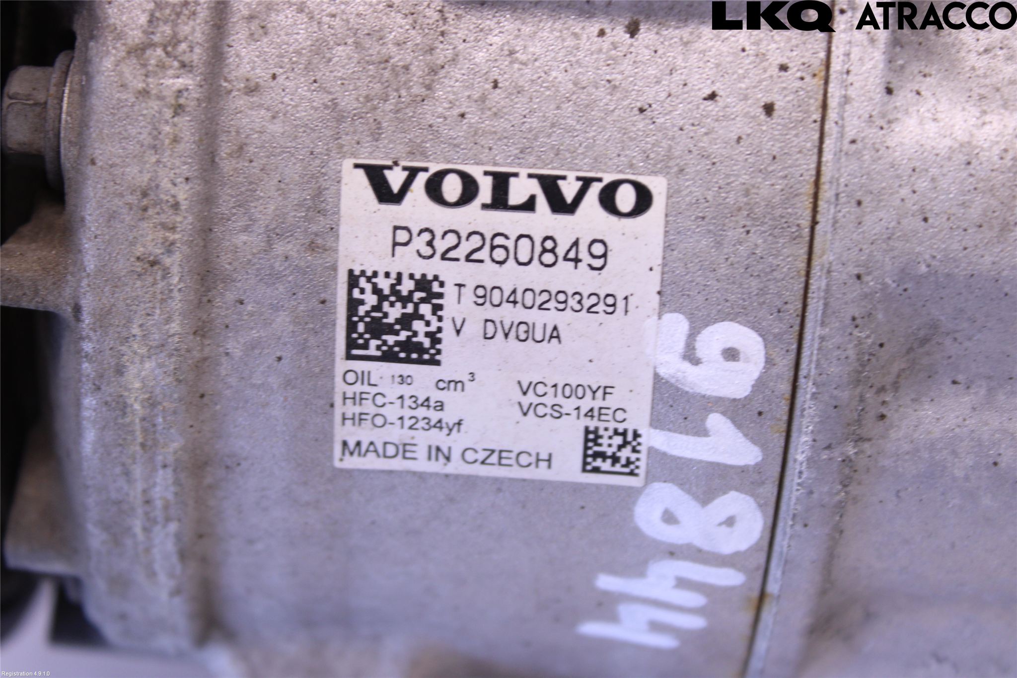 Volvo XC60 18- Ac Kompressor