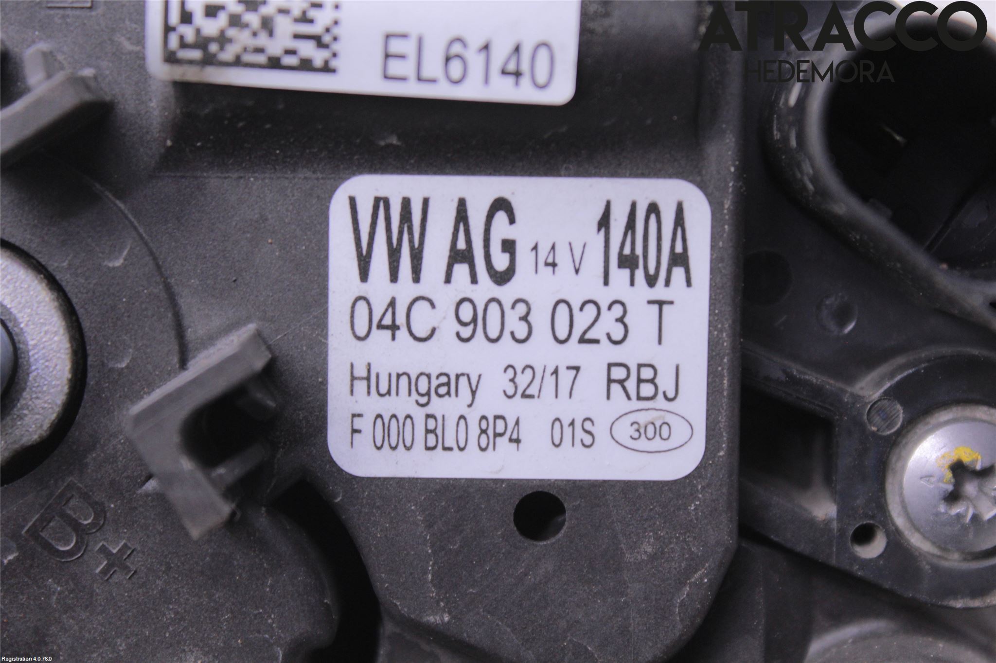 Volkswagen VW GOLF / E-GOLF VII 13-20 Generator