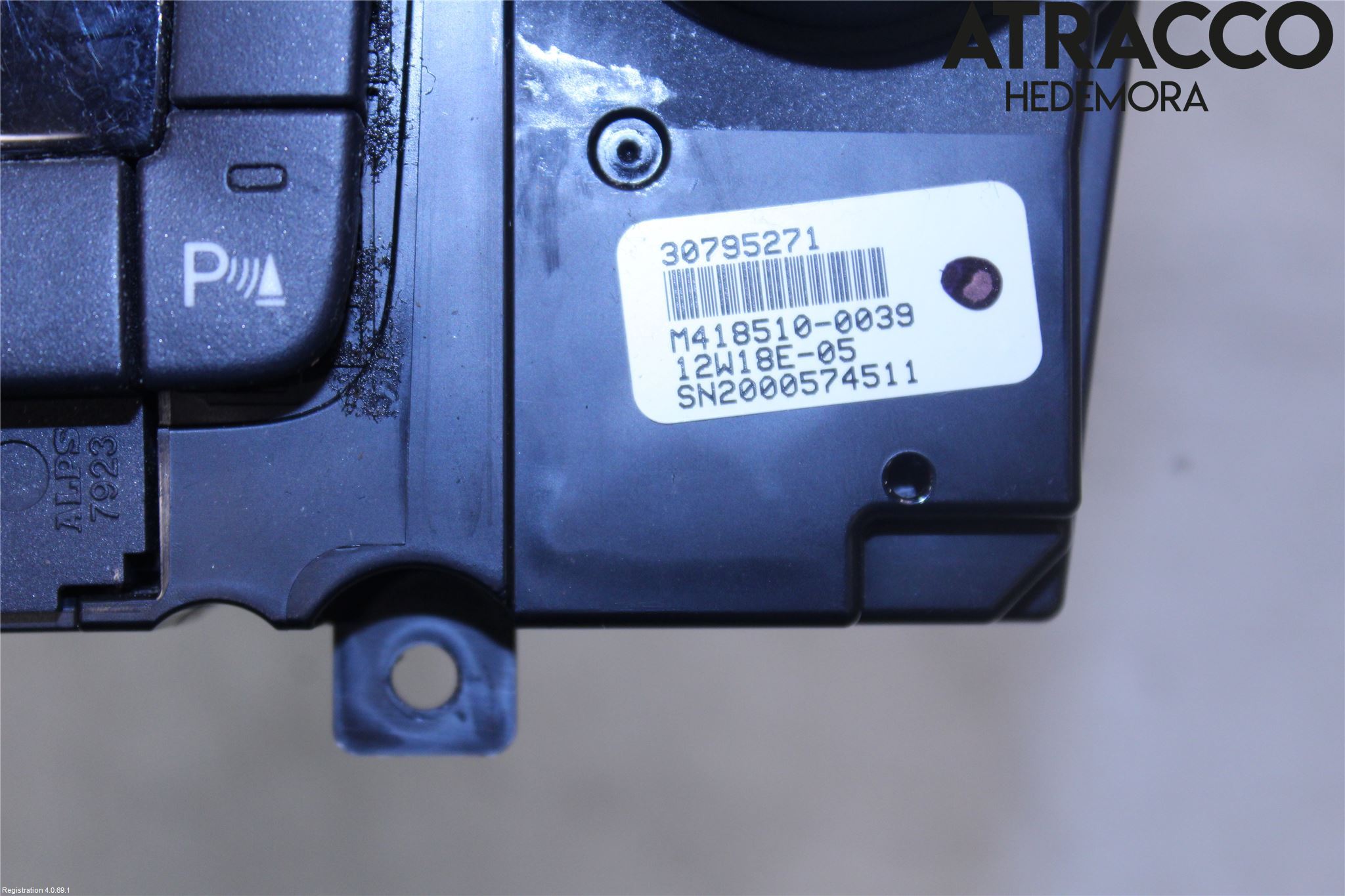 Volvo V60 11-13 Ac Styrenhet Ac Manöveren