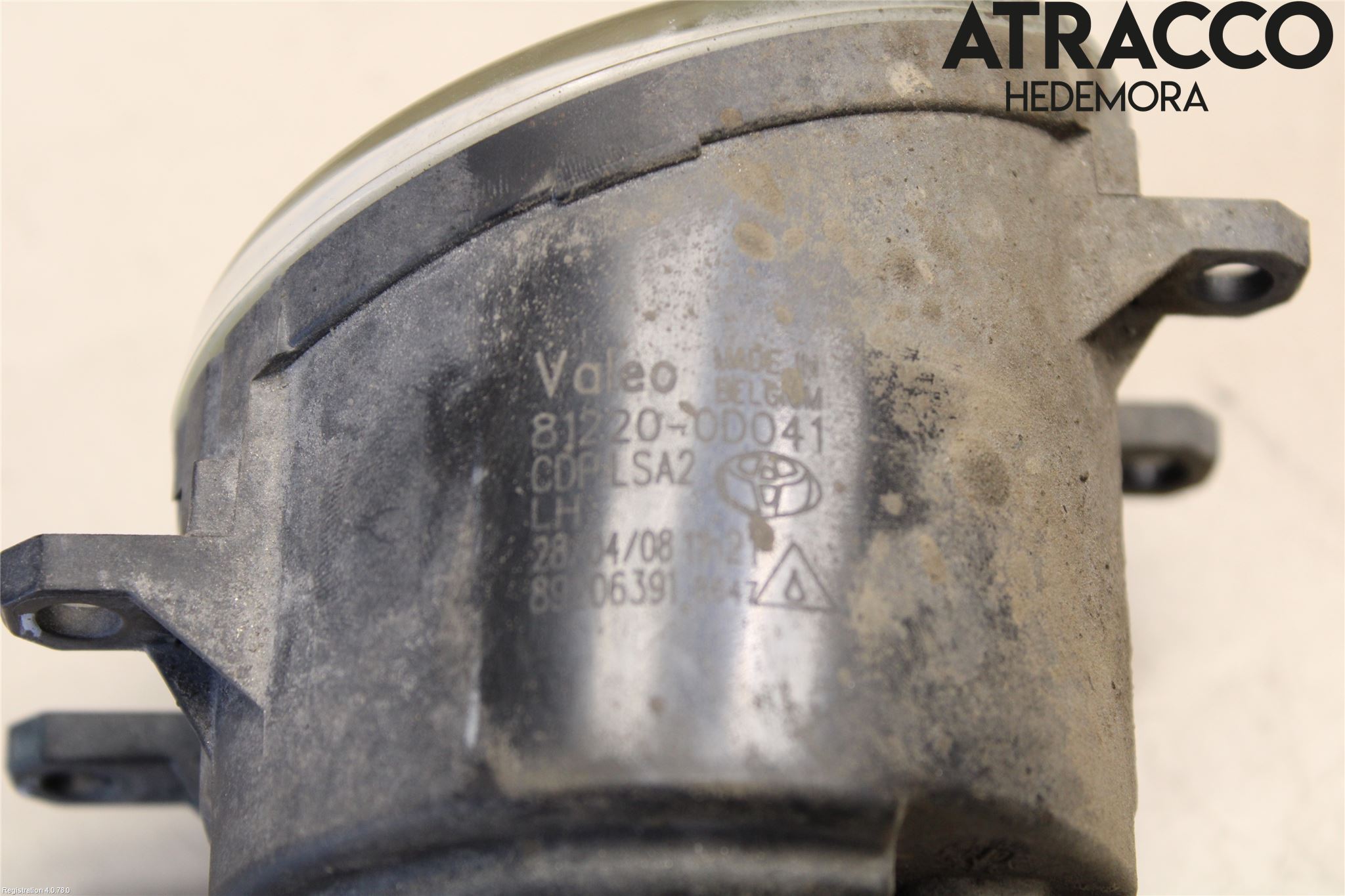Toyota AURIS 07-09 Dimljus-Varselljus Fram