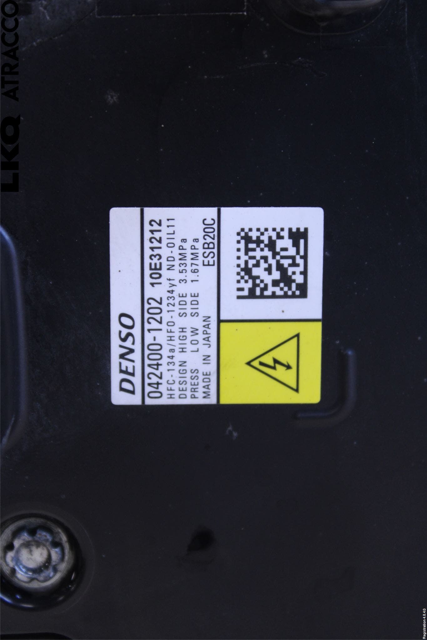 Toyota COROLLA 19- Ac Kompressor