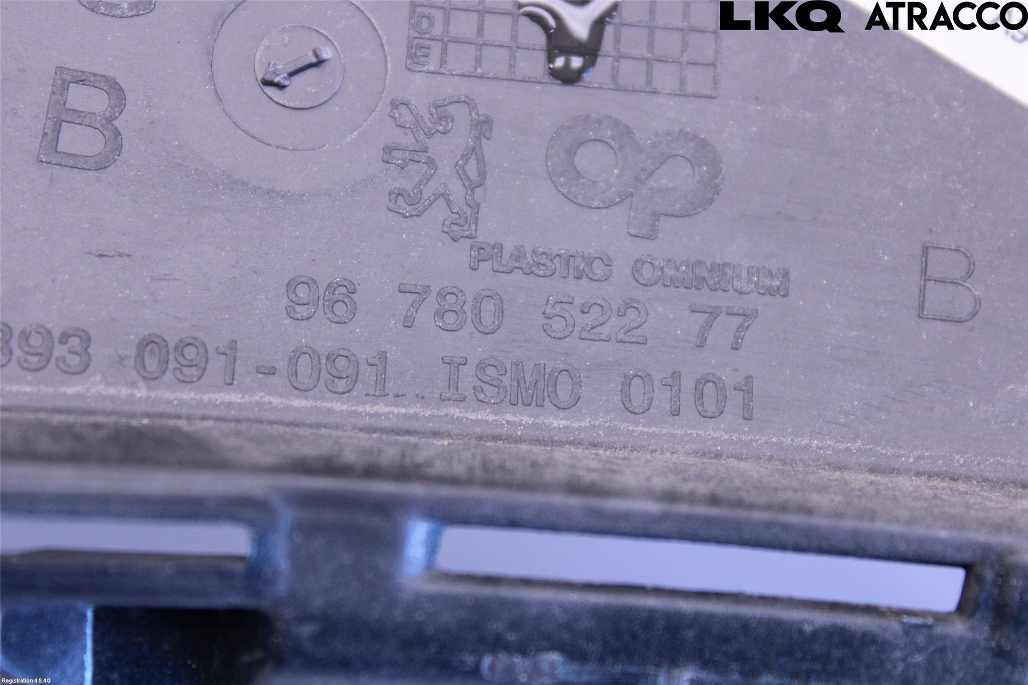 Peugeot 2008 13-20 Stötfångardel Bak Hö