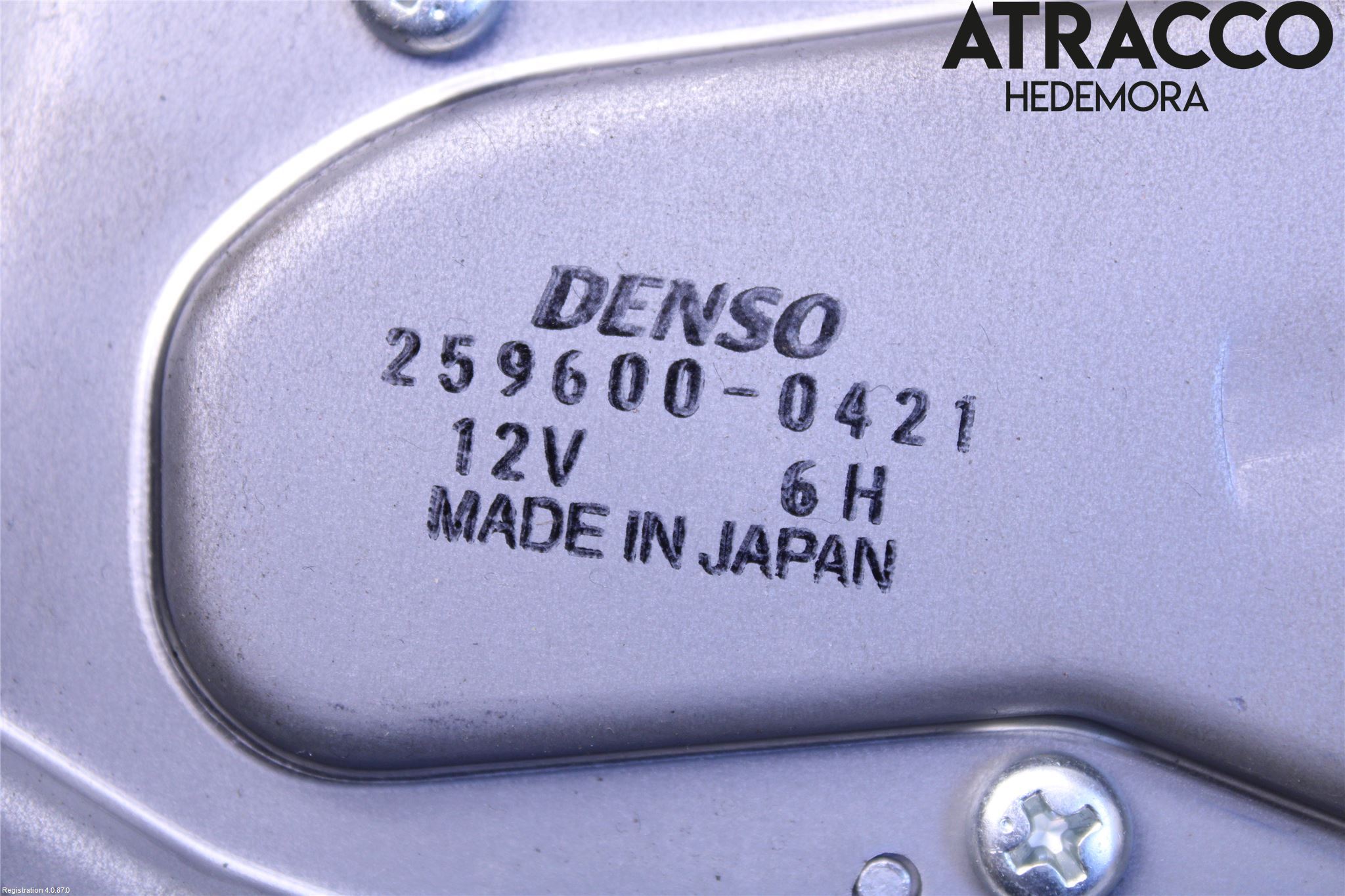 Mitsubishi OUTLANDER 01-07 Torkarmotor Baklucka