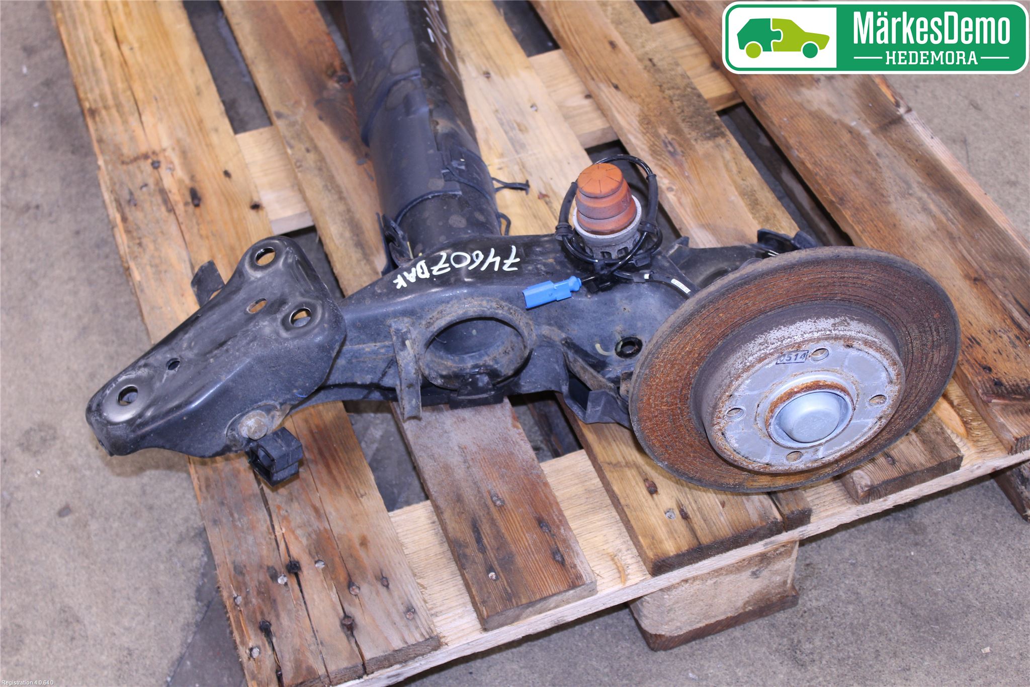 Peugeot 2008 13-20 Bakaxelbalk