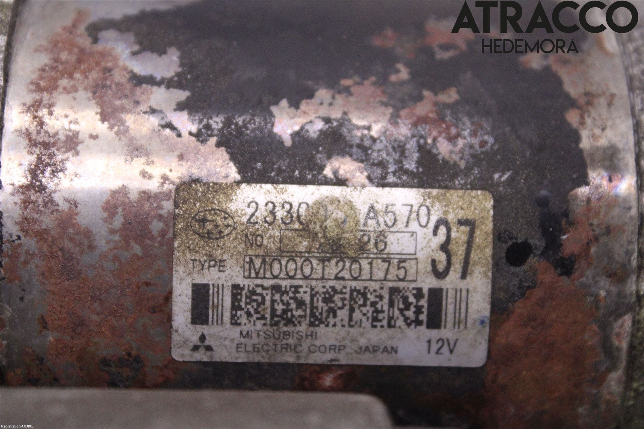 Subaru LEGACY 07-09 Startmotor