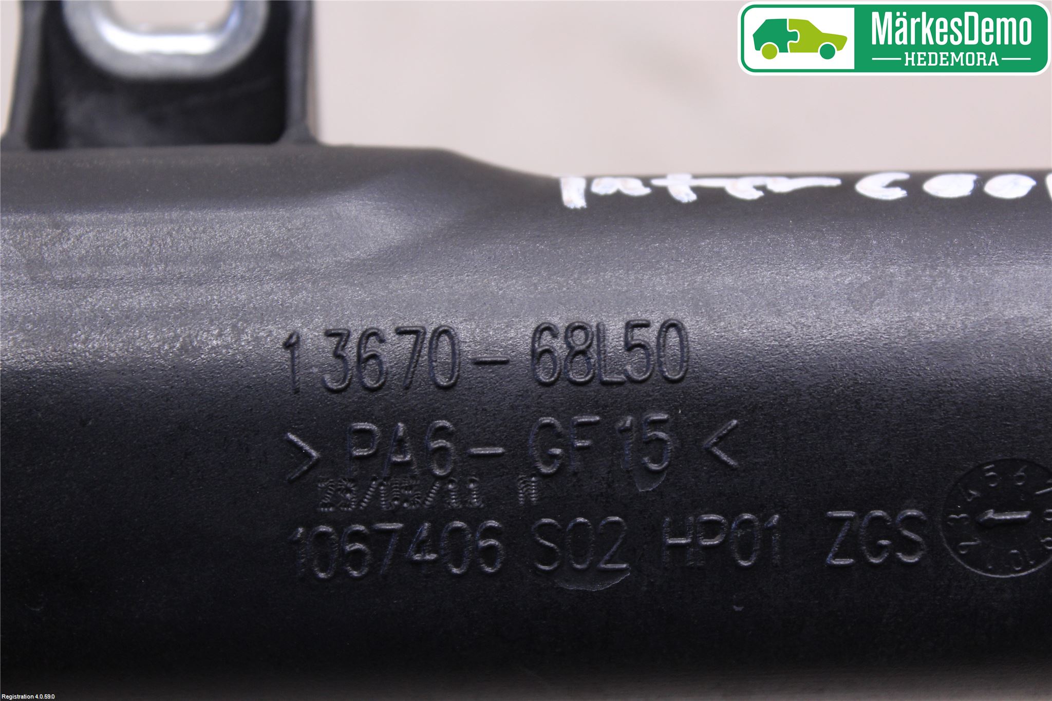 Suzuki SWIFT 11-16 Laddluft-Intercoolerrör