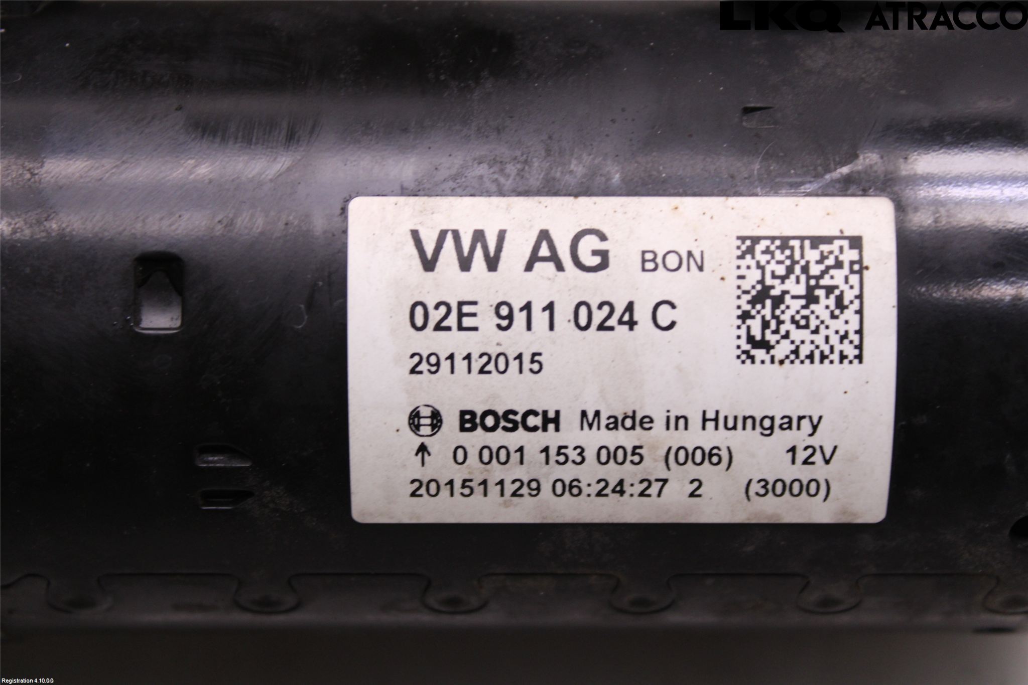 Volkswagen VW TIGUAN 07-16 Startmotor Diesel