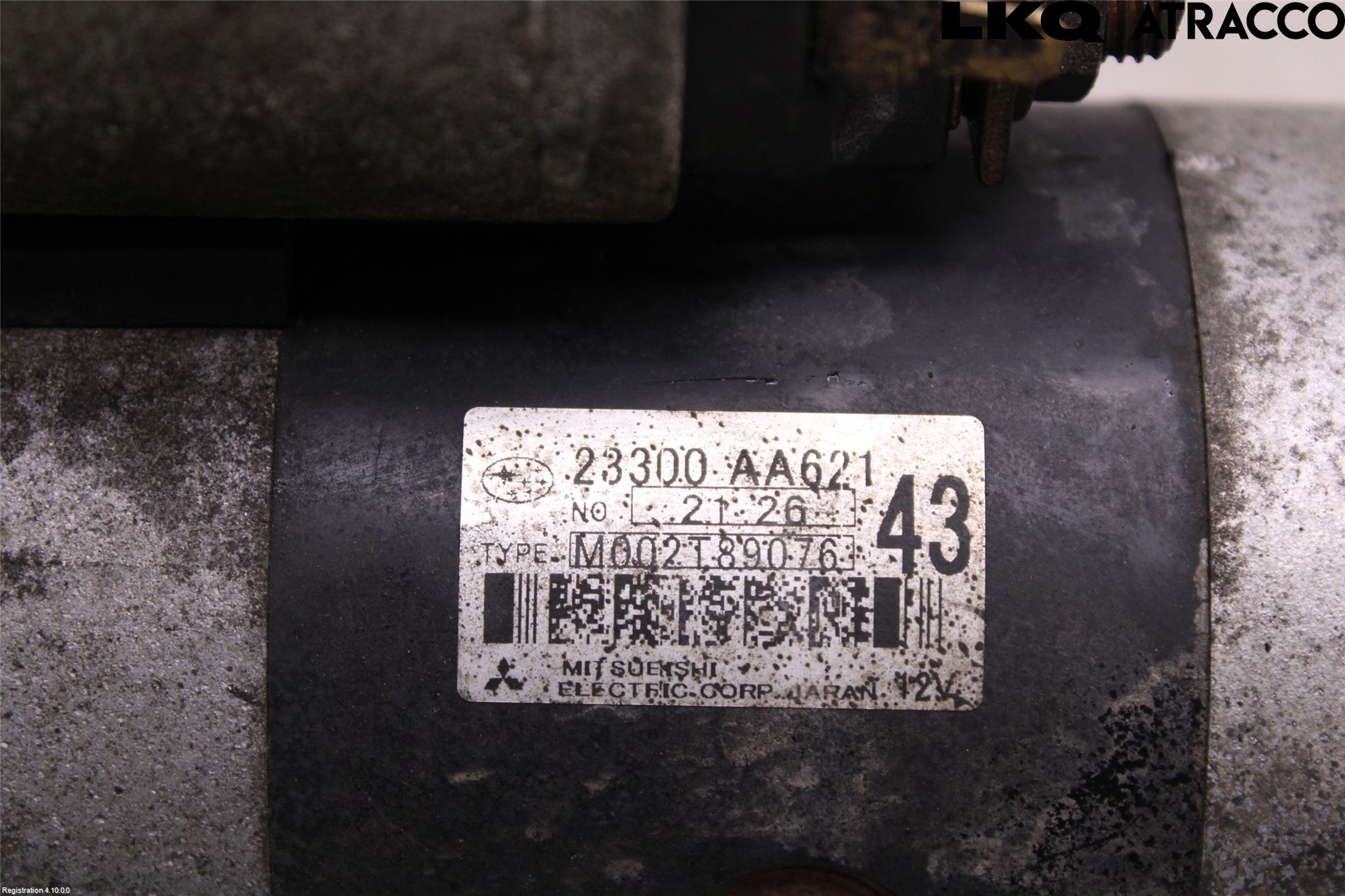 Subaru OUTBACK 10-15 Startmotor Diesel