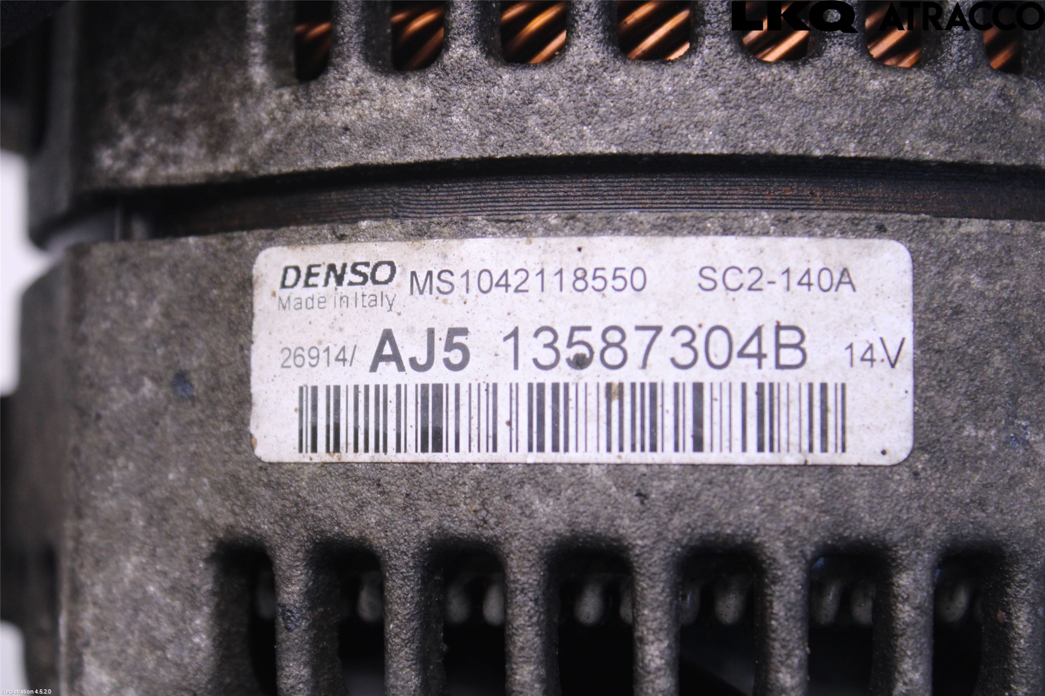 Opel ZAFIRA C 12-19 Generator