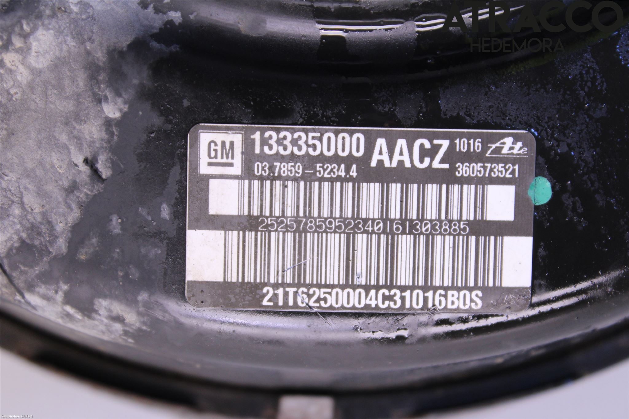 Saab 9-5 10-12 Bromsservo