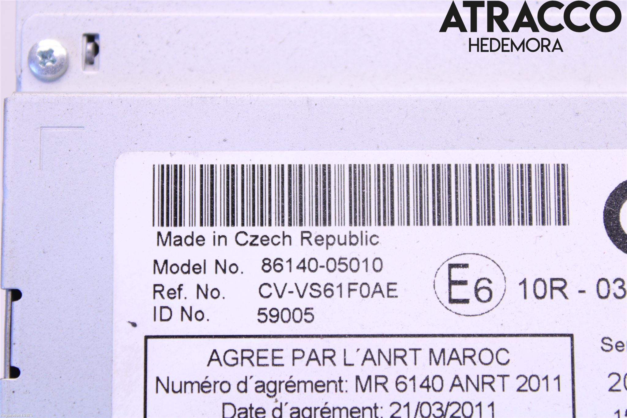 Toyota AVENSIS 09-15 Cd Radio - Multimediapanel